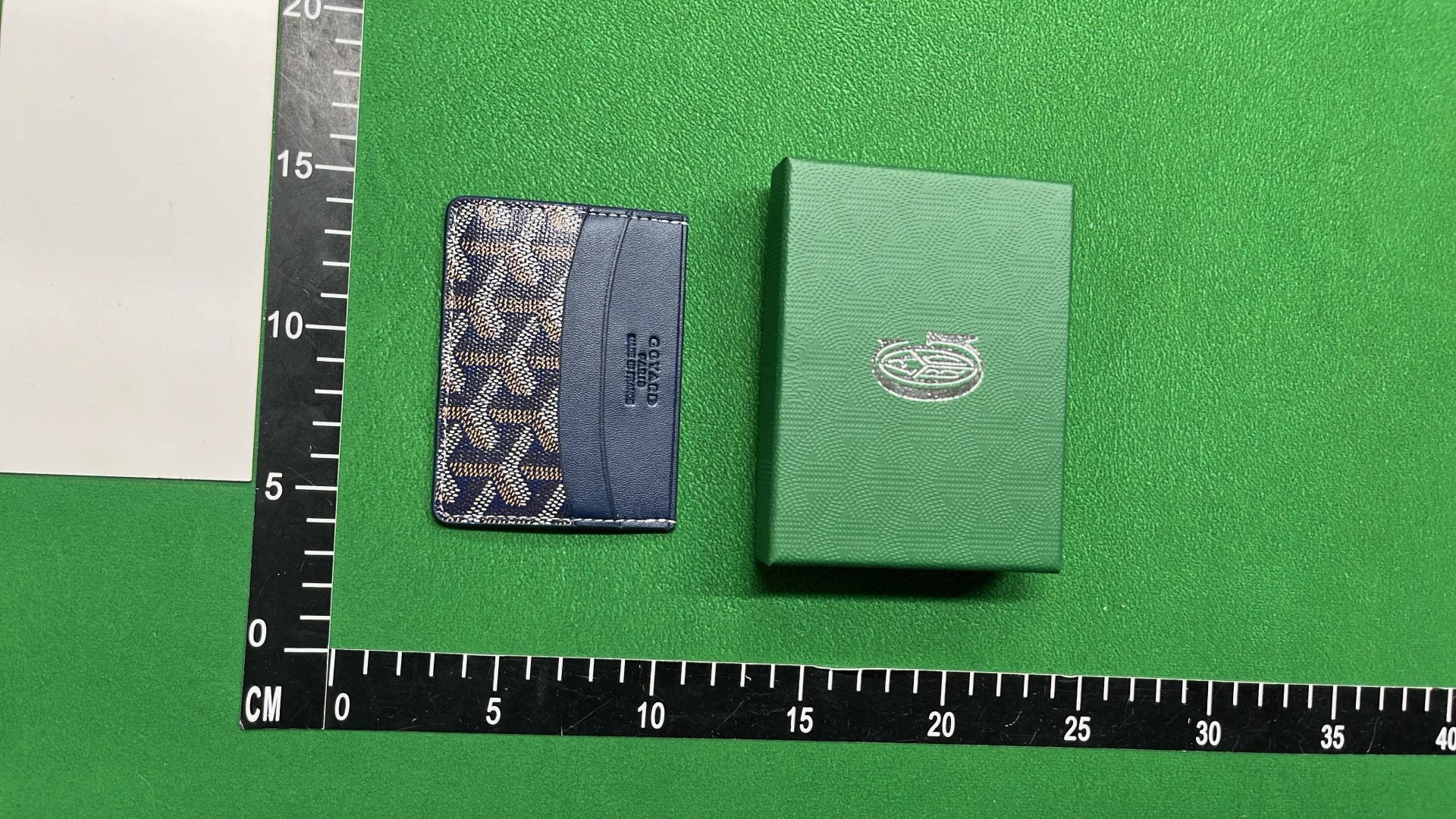 Goyard Orange Monogram Card Holder - Paris Made