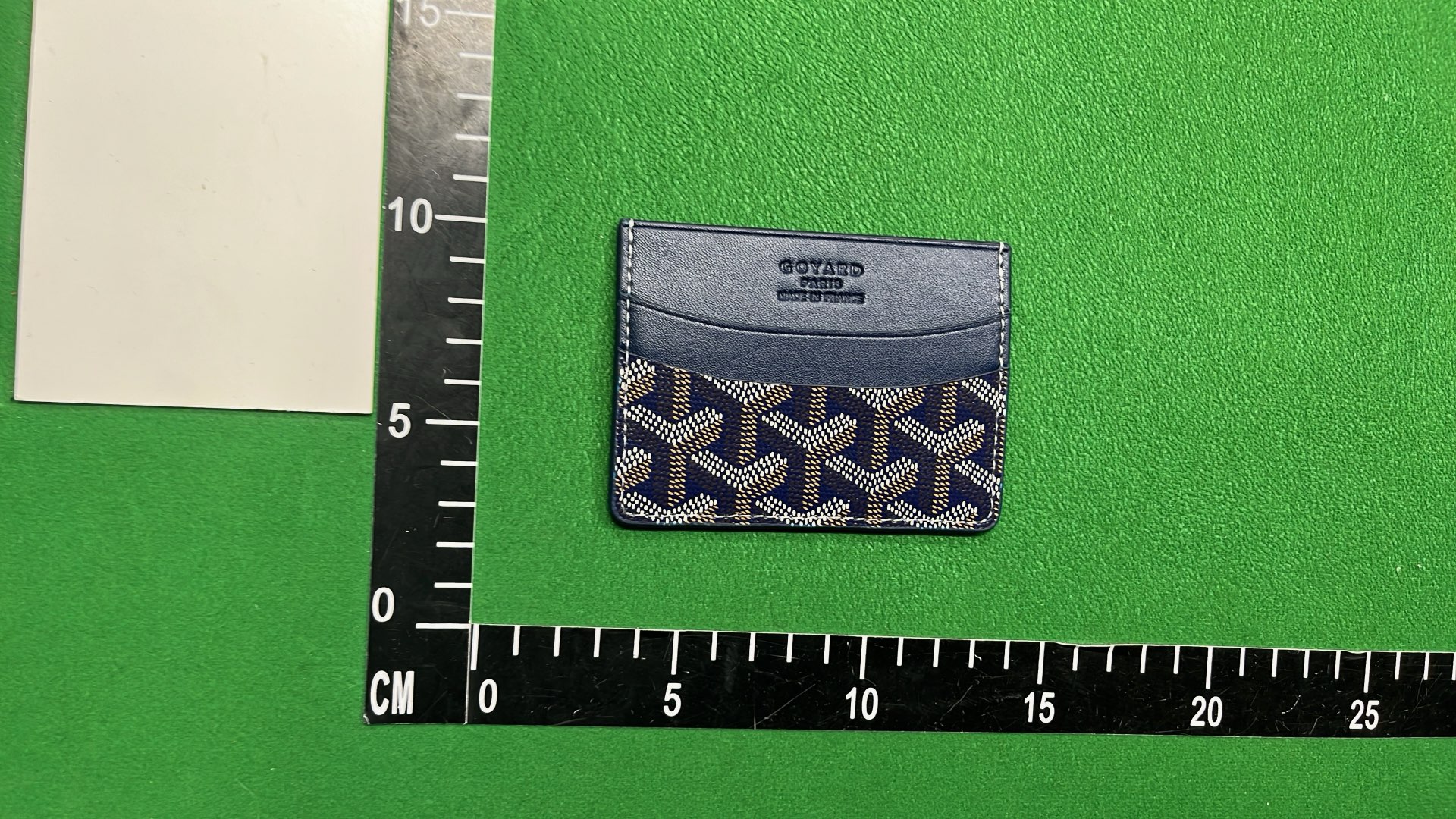 Goyard Orange Monogram Card Holder - Paris Made