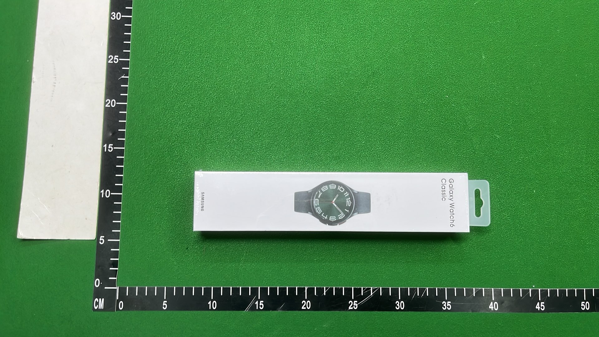 Galaxy Watch4 Smartwatch with Black Band and Yellow Display