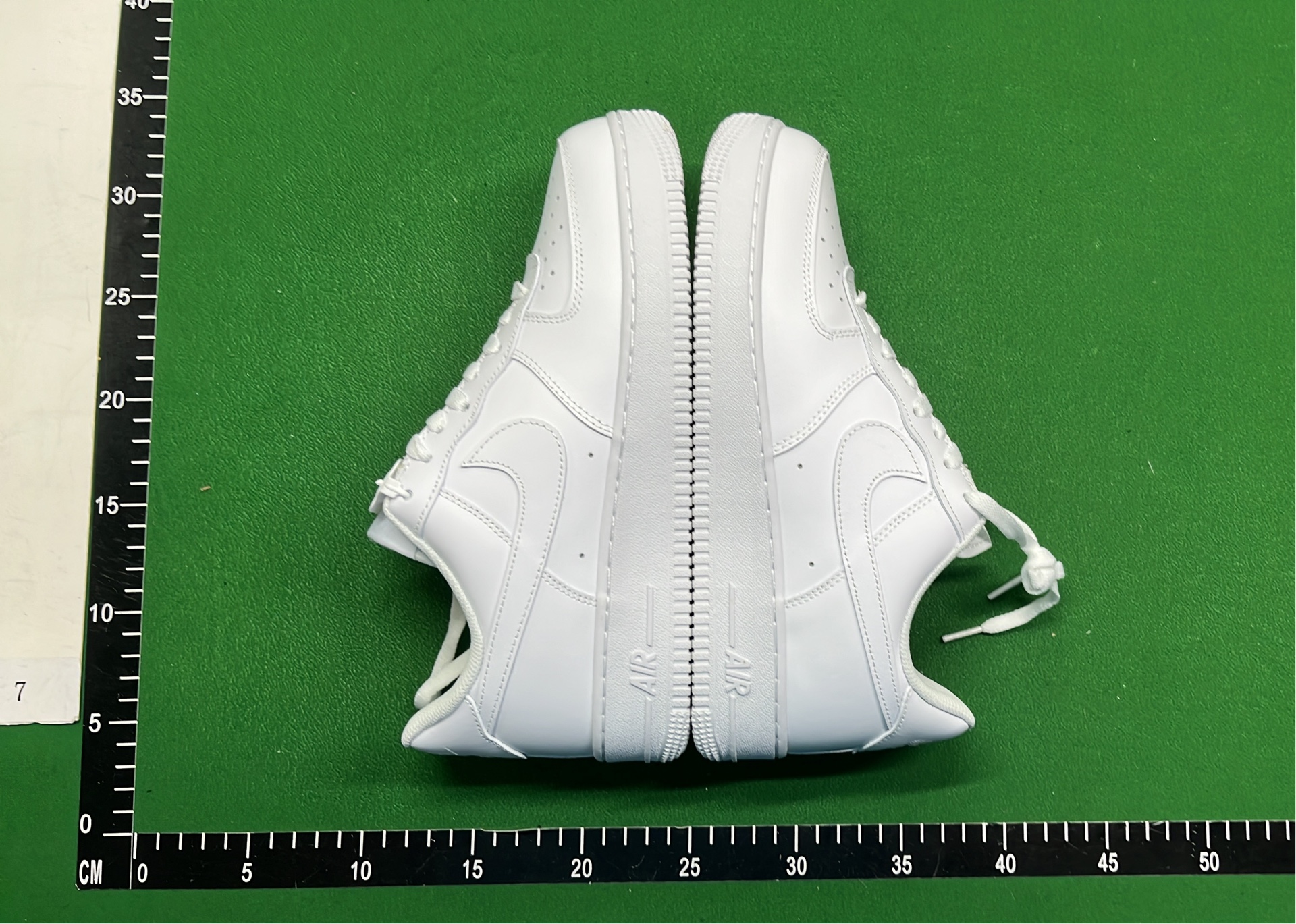 Nike Air Force 1 White Leather Sneakers Men's Classic Shoes