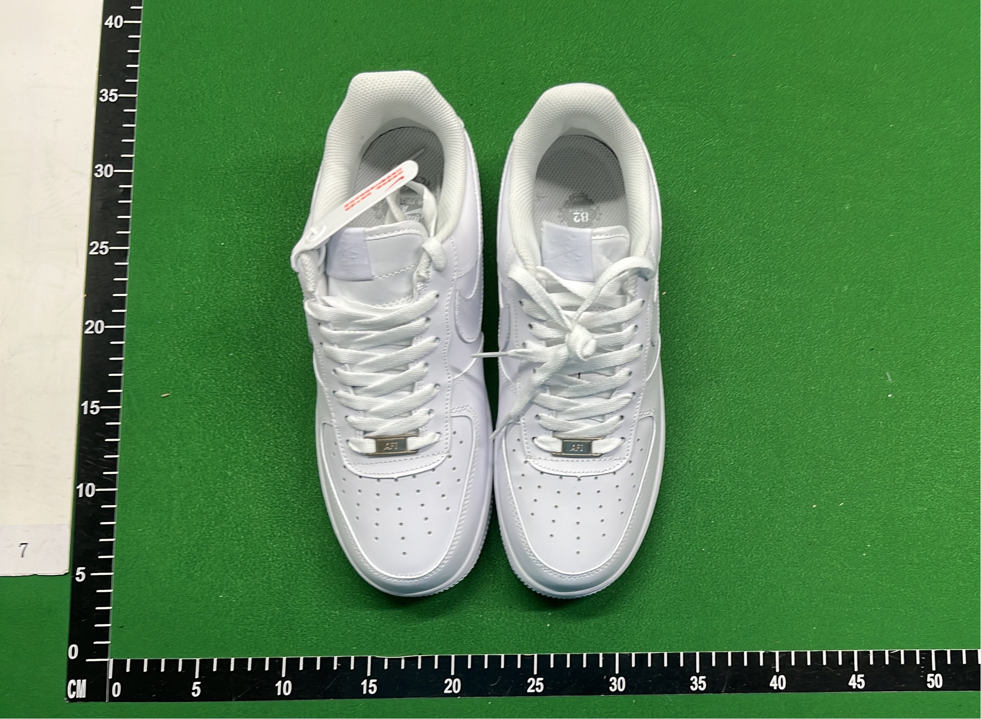 Nike Air Force 1 White Leather Sneakers Men's Classic Shoes