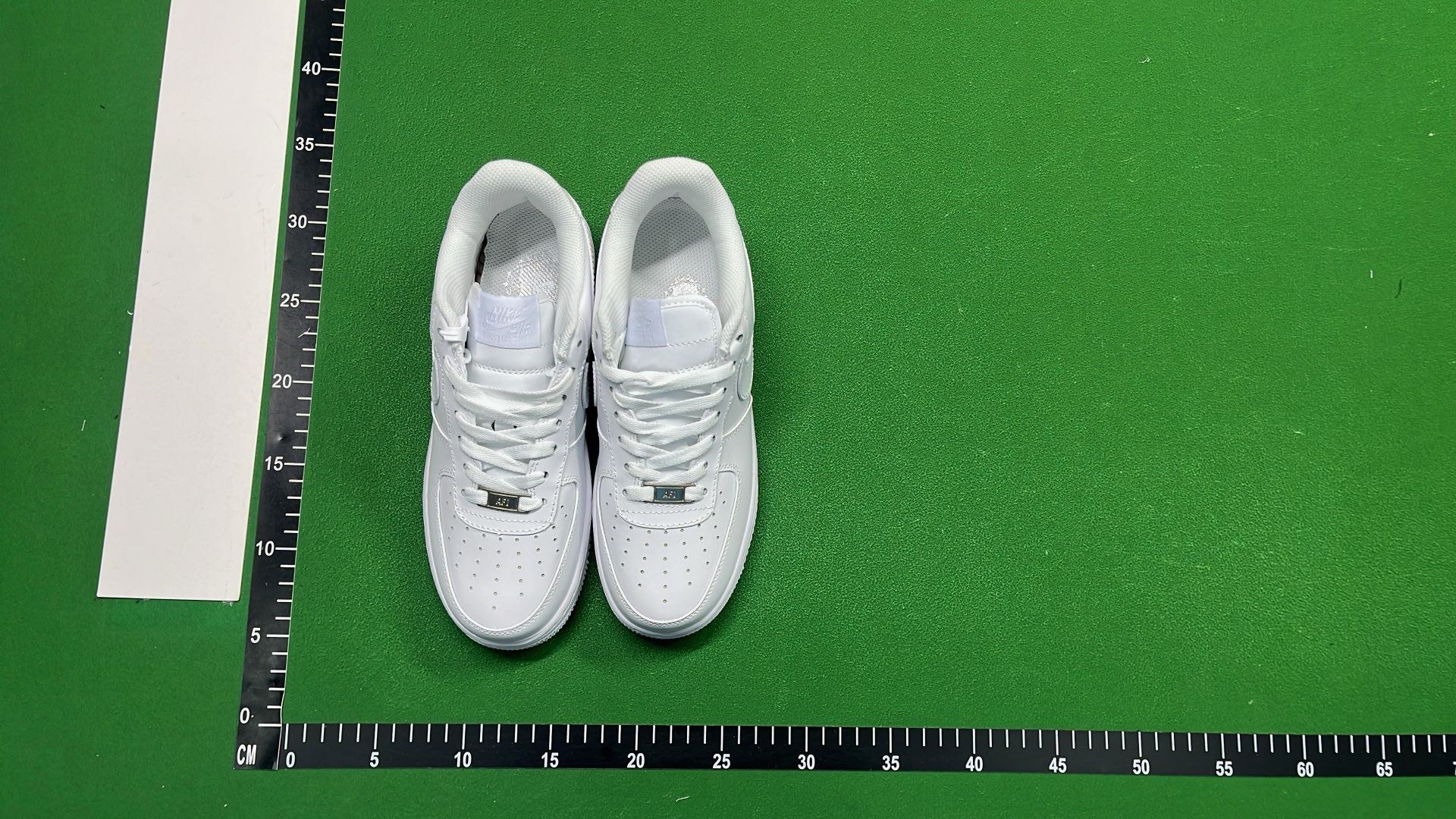 Nike Air Force 1 White Leather Sneakers Men's Classic Shoes