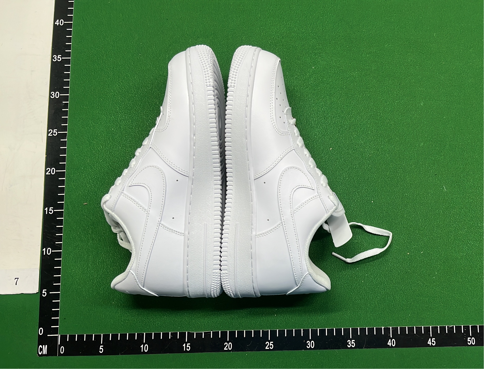 Nike Air Force 1 White Leather Sneakers Men's Classic Shoes