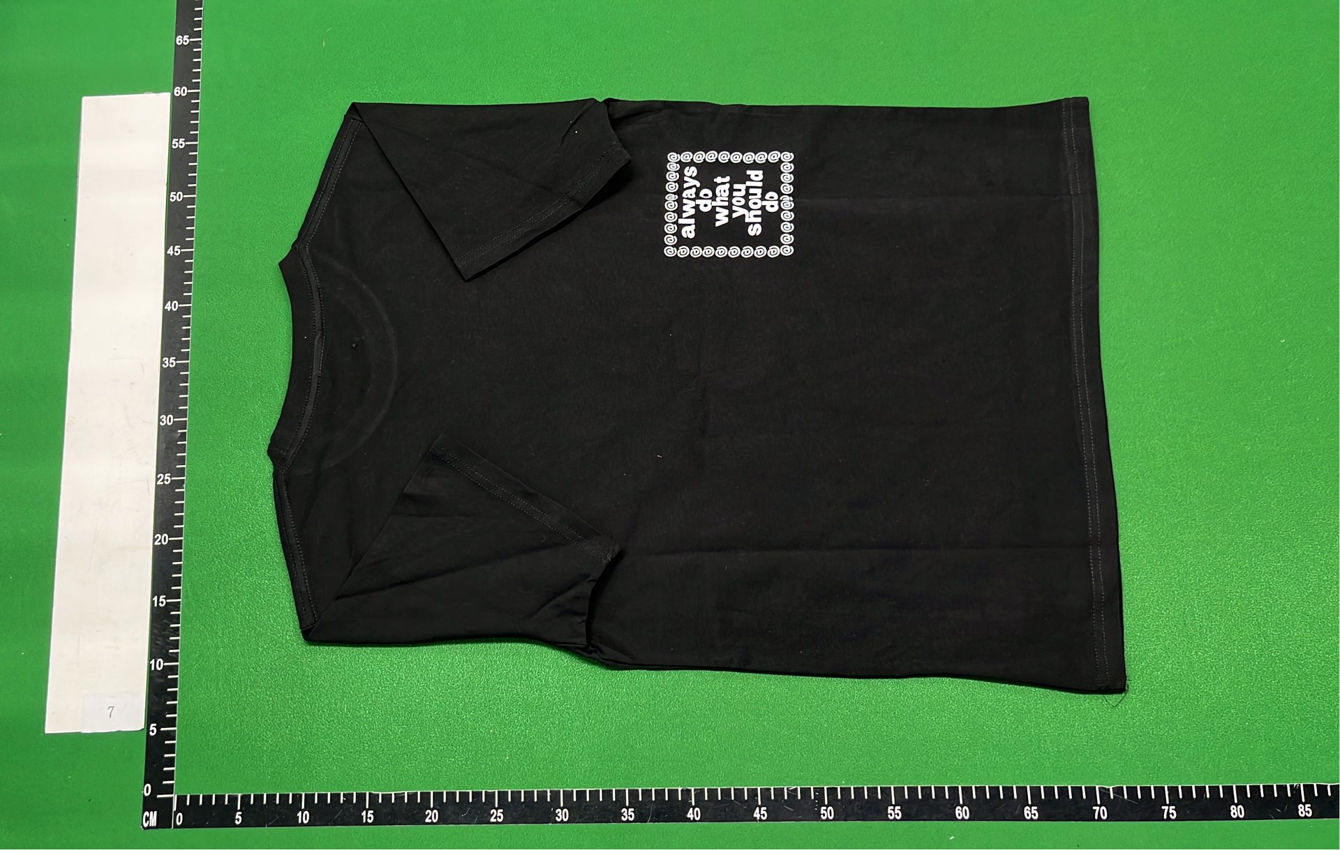 Black Always Logo T-Shirt with Neon Green Text