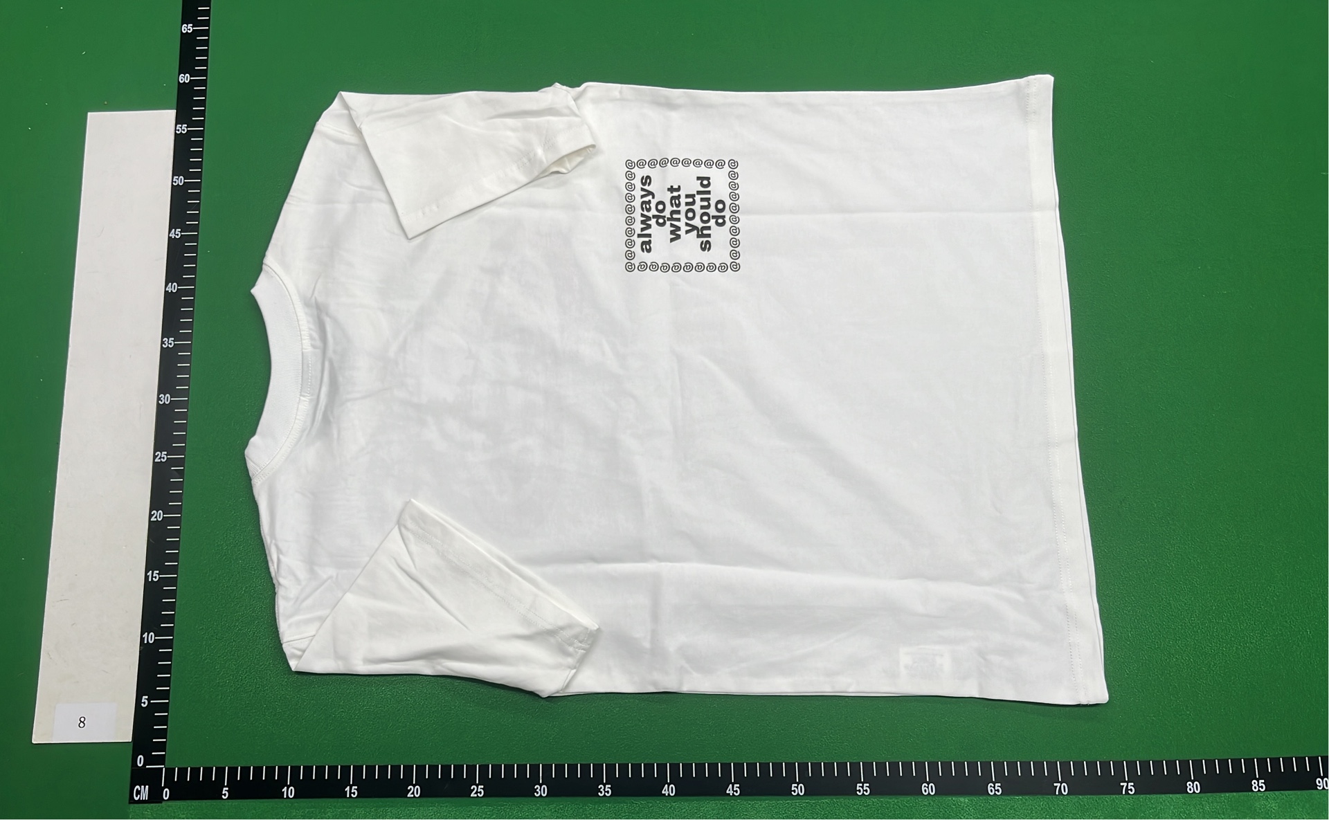 Always Logo T-Shirt - White Cotton Tee