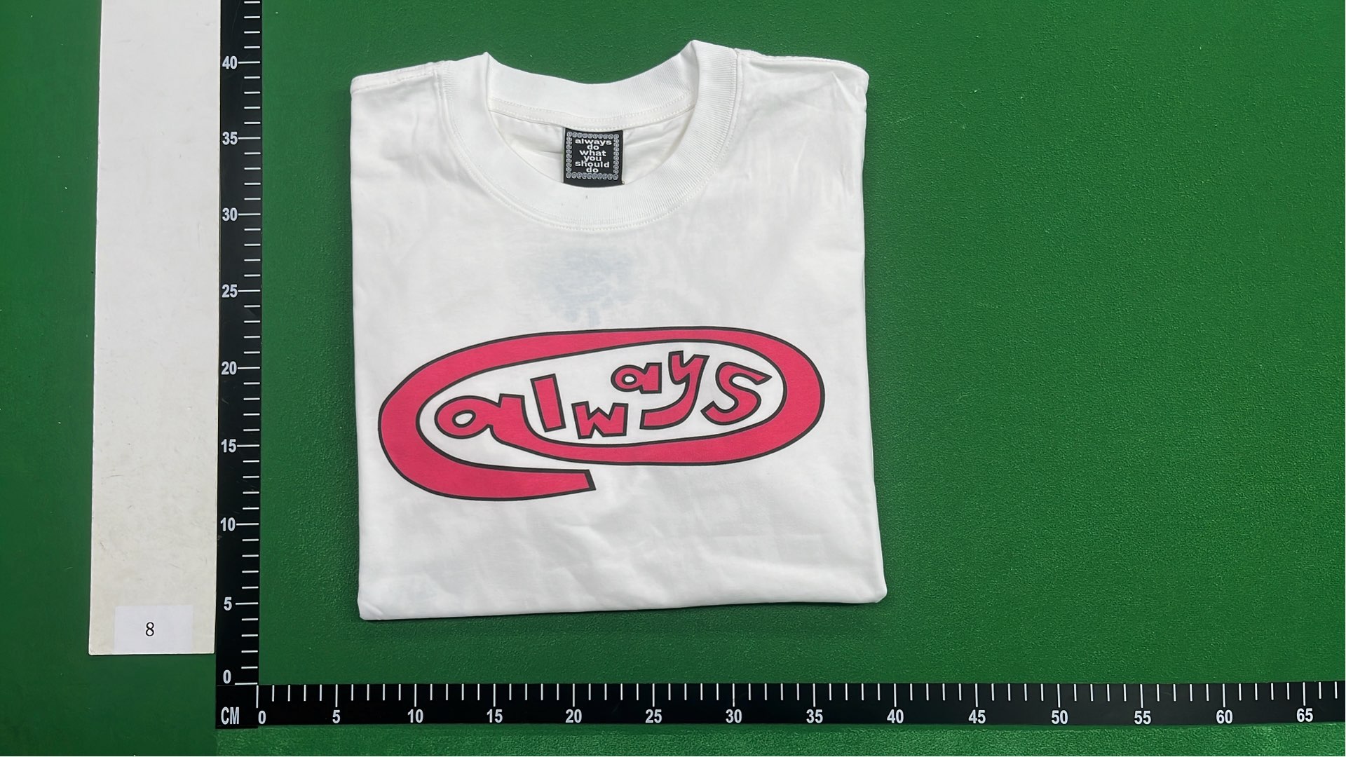Always Logo T-Shirt - White Cotton Tee