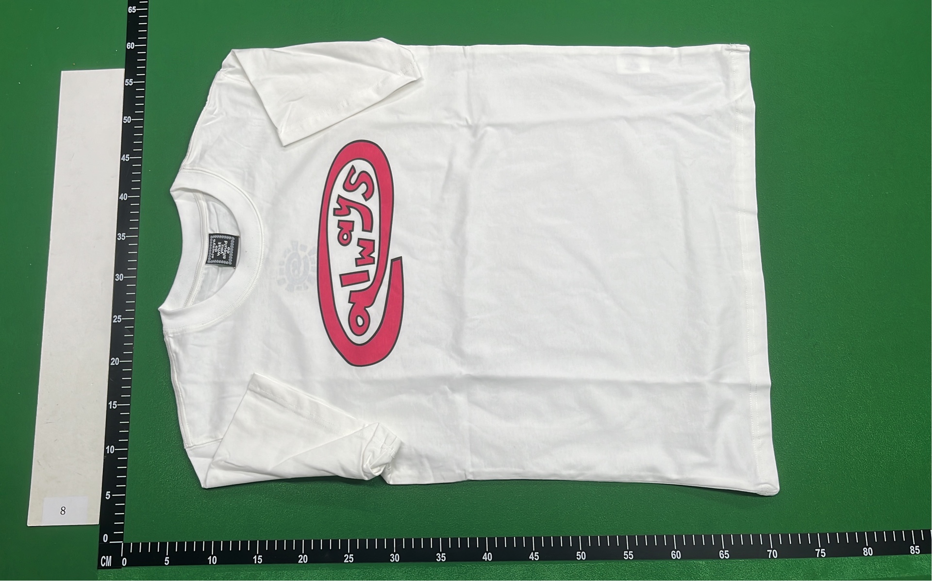 Always Logo T-Shirt - White Cotton Tee