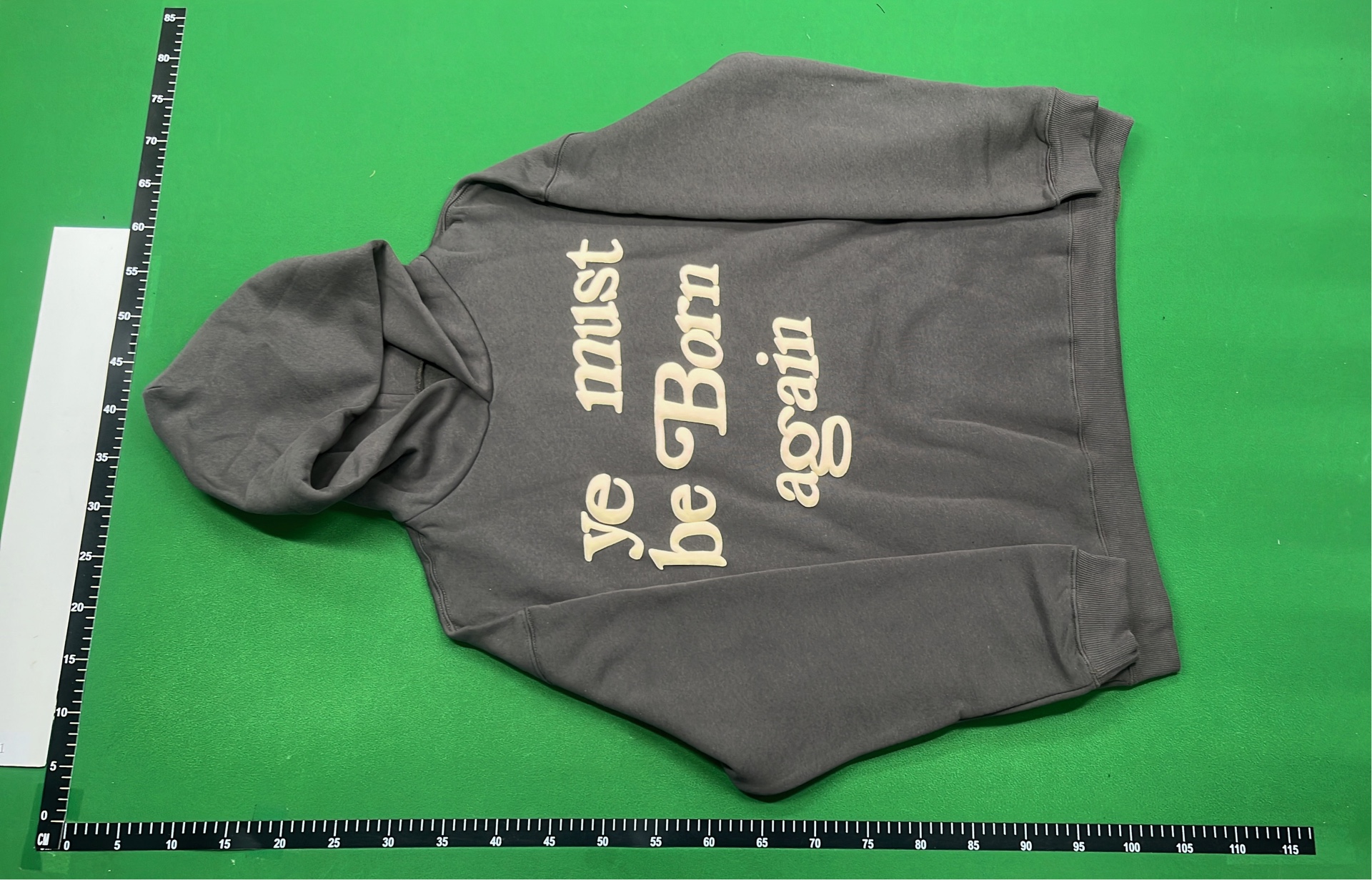  🔥1:1 batch CPFM ye must be born again hoodie hoodie-1 – QC photos preview | CnFans  | 7583205312