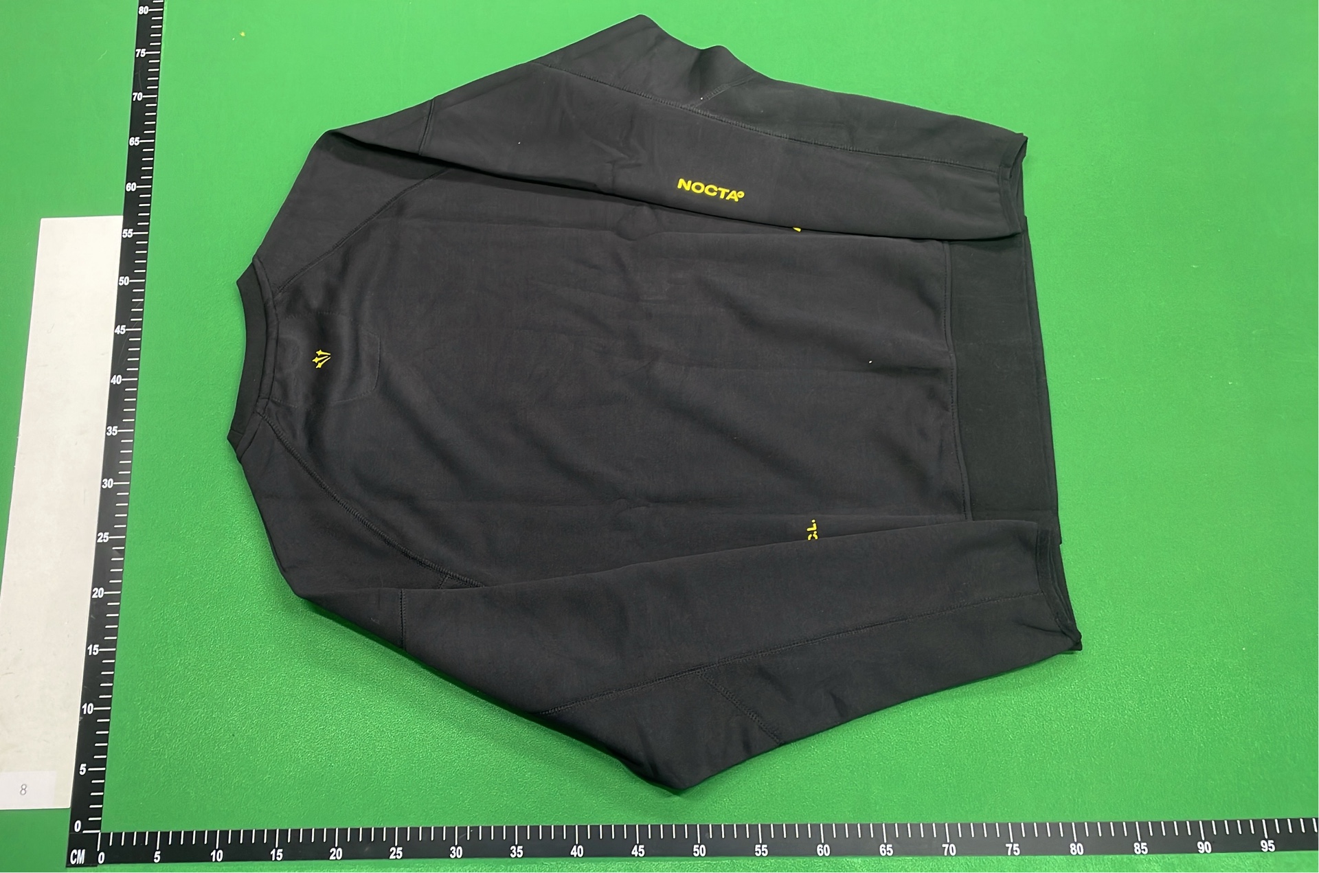 Nike Nocture Black Sweatpants with Yellow Logo