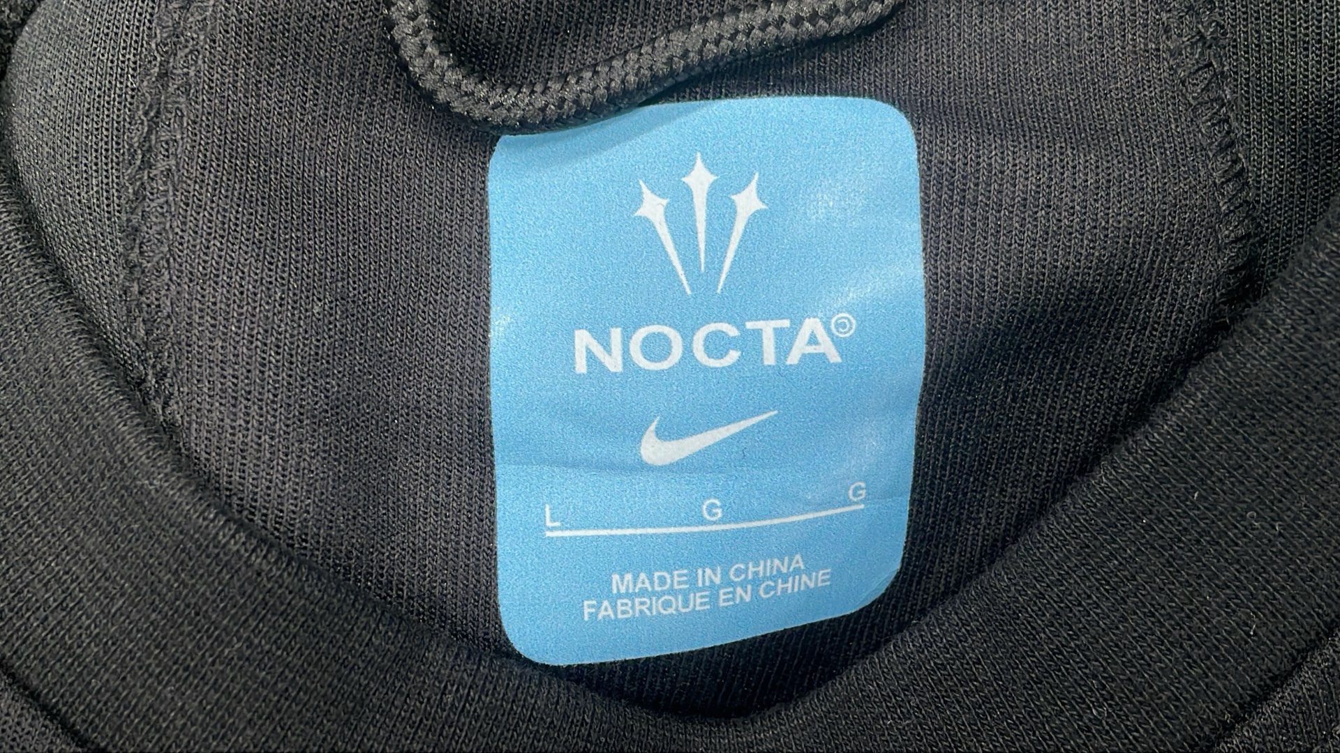 Nike Nocture Black Sweatpants with Yellow Logo