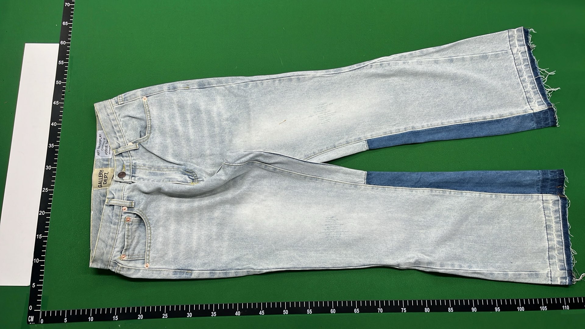 Balmain Black Distressed Flared Jeans for Men