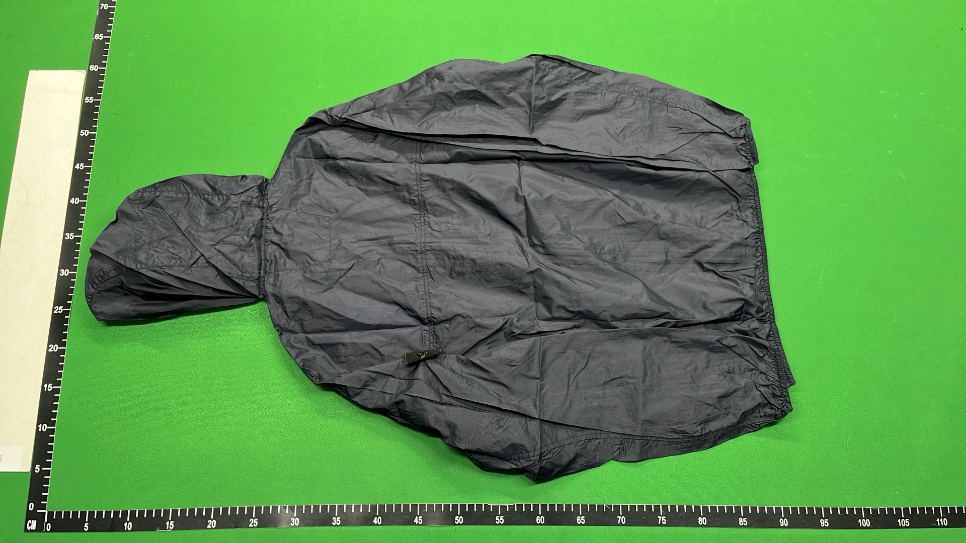 Stone Island Grey Hooded Jacket with Logo Patch
