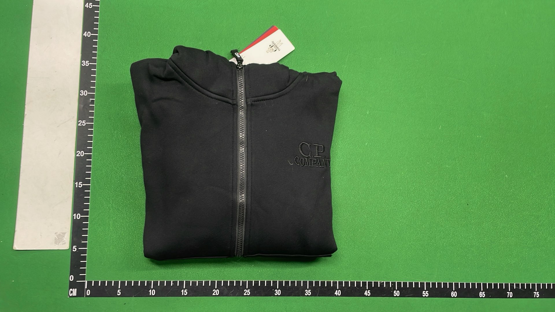 C.P. Company Grey Hoodie with Goggle Hood Design