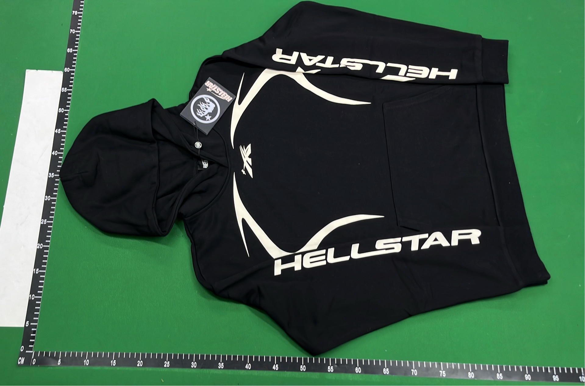Hellstar Flame Logo Hoodie & Pants Set - Streetwear Fashion