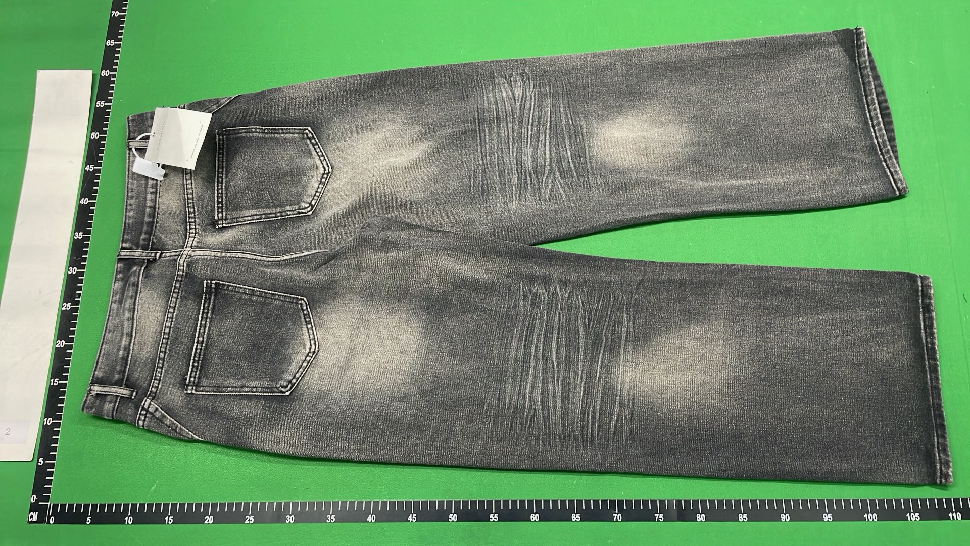 Gray Zip-Up Hoodie with Black Wide-Leg Jeans