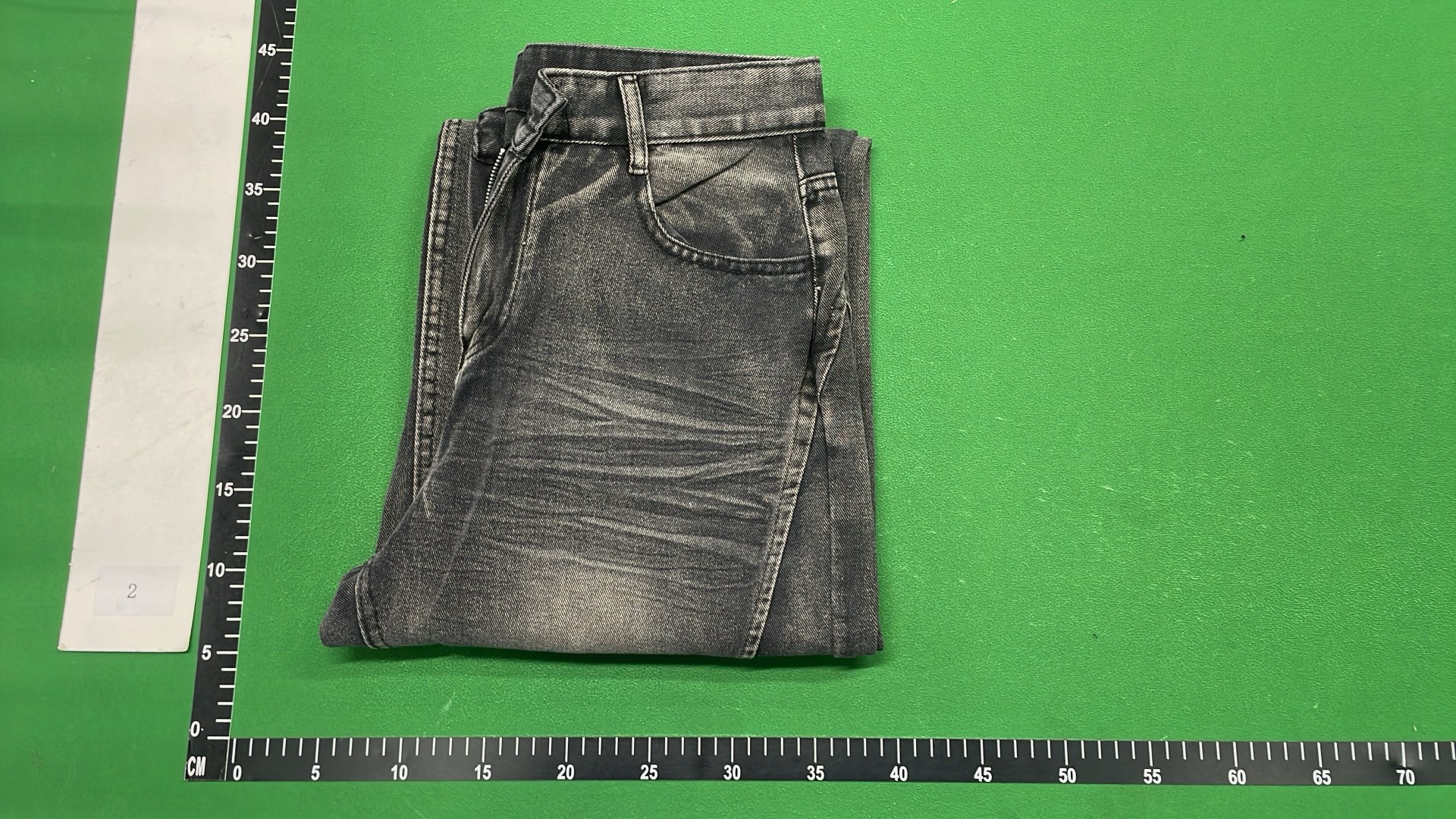 Gray Zip-Up Hoodie with Black Wide-Leg Jeans
