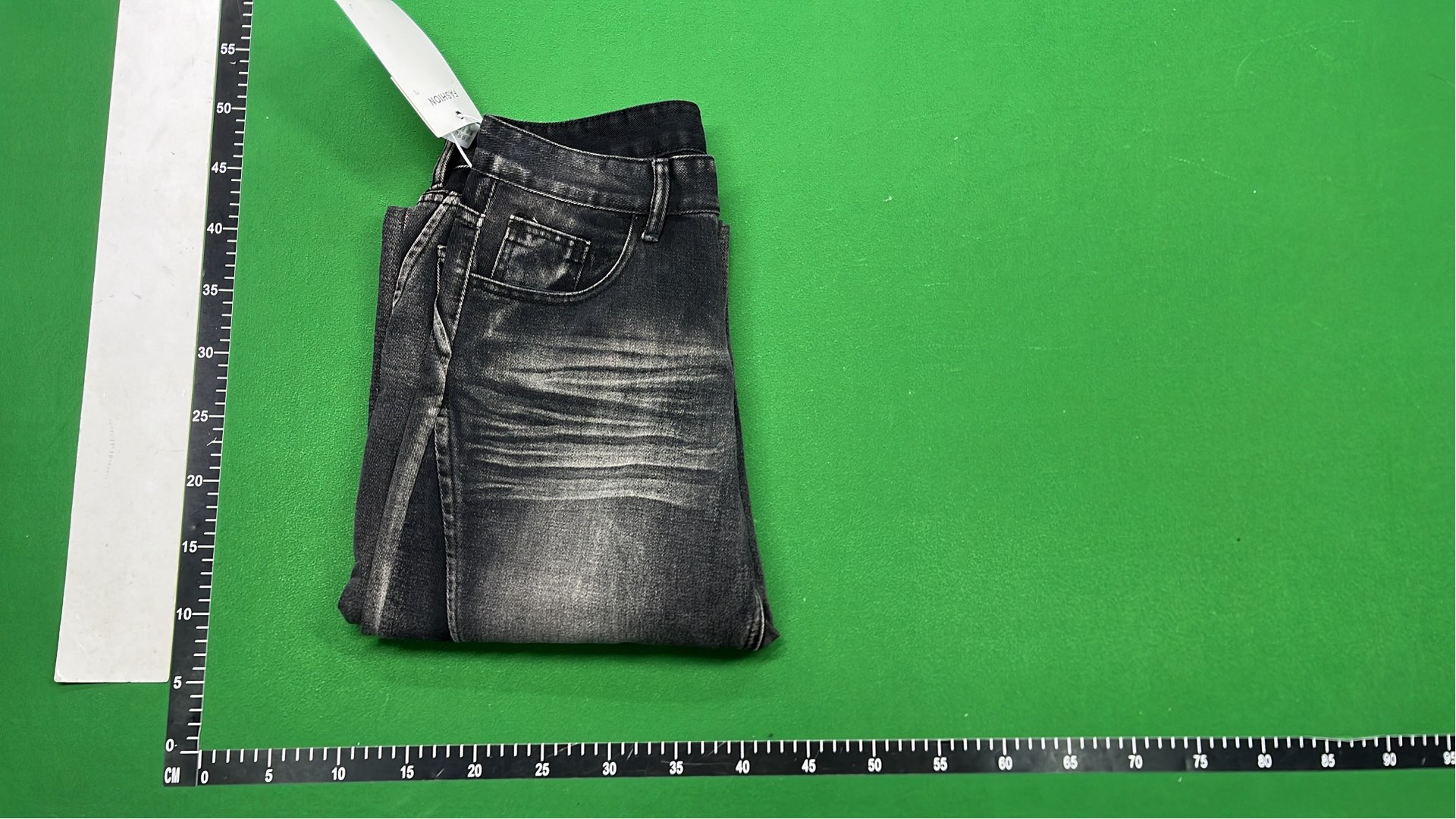 Gray Zip-Up Hoodie with Black Wide-Leg Jeans