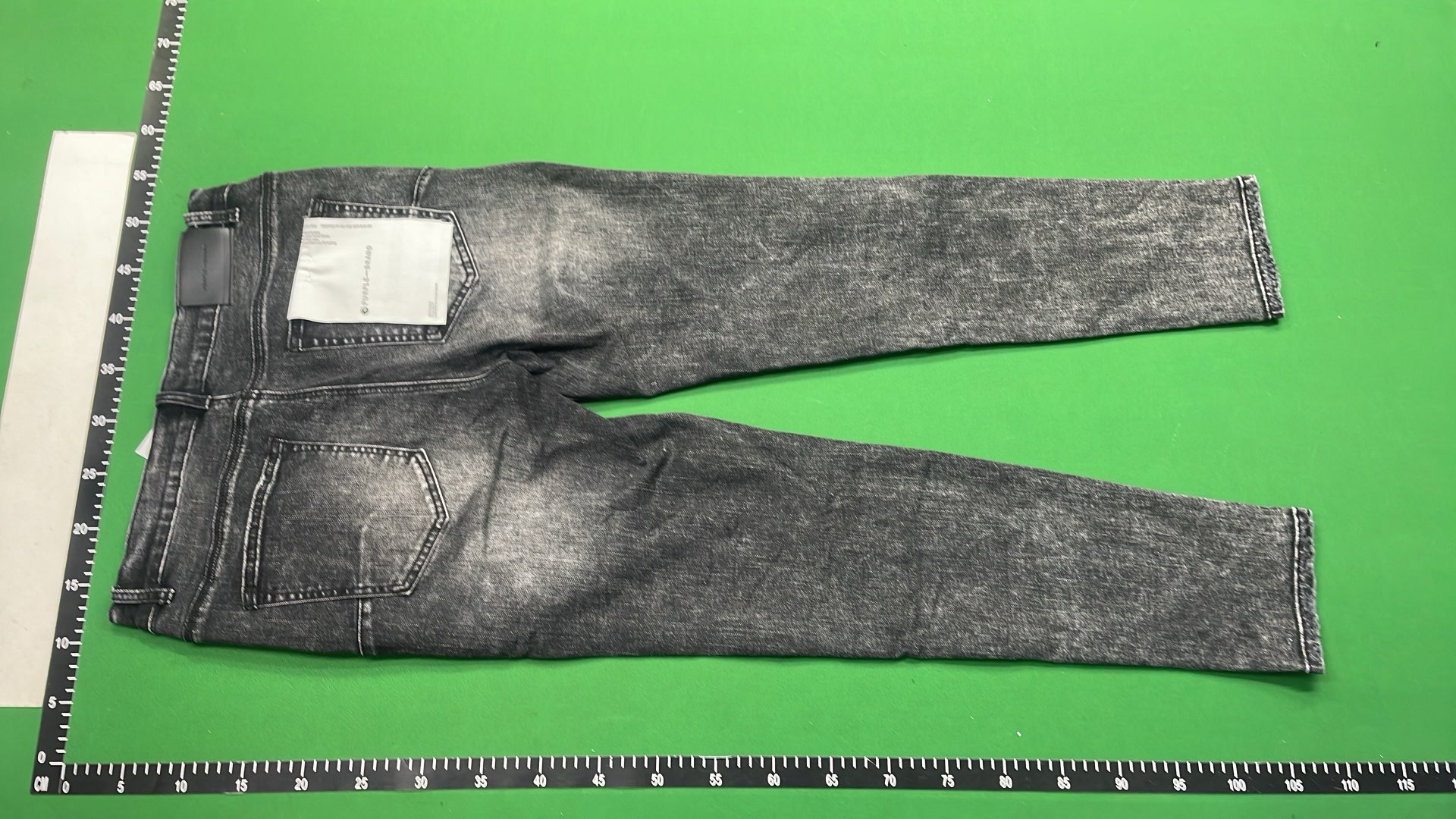 Purple Distressed Denim Jeans for Men