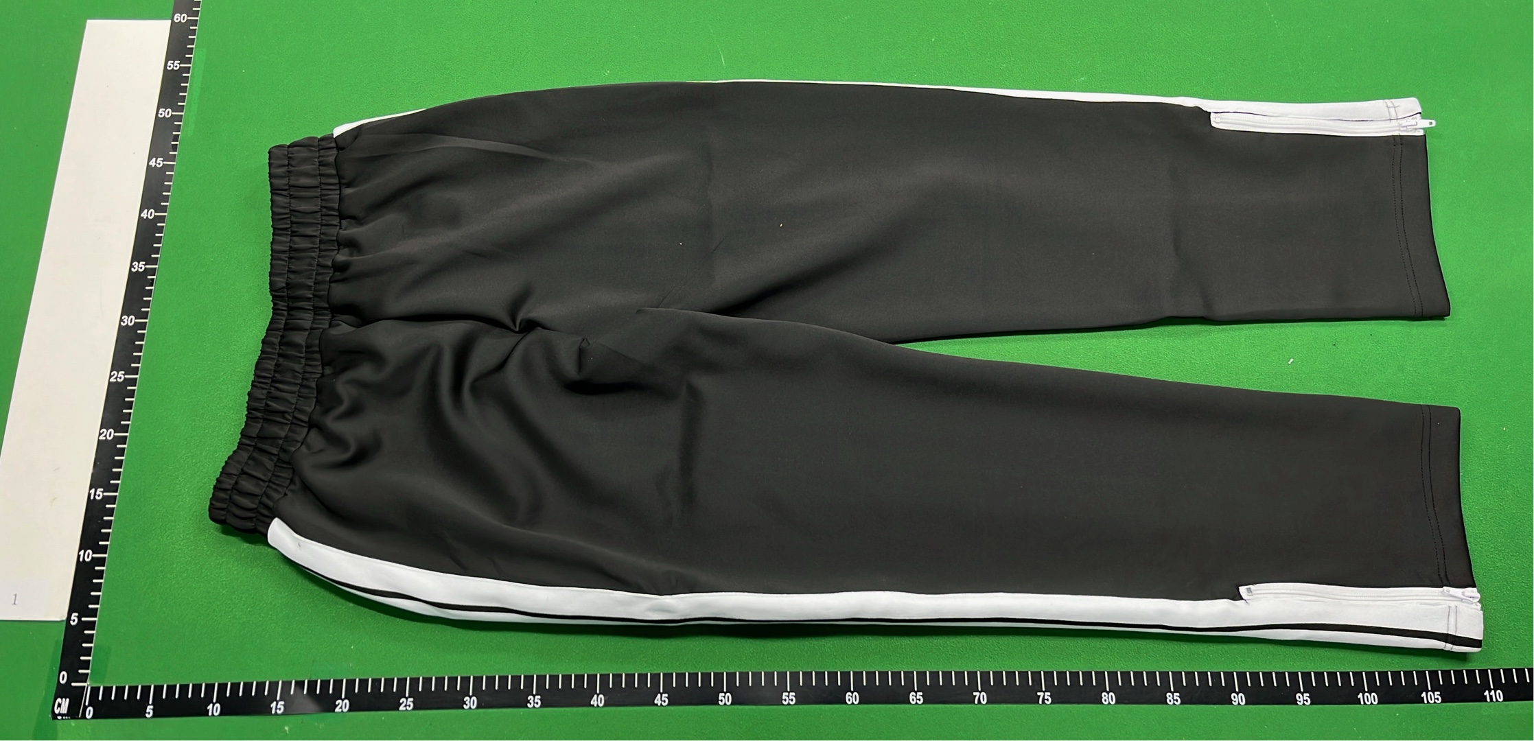 Purple Track Pants with White Side Stripes and Angels Logo