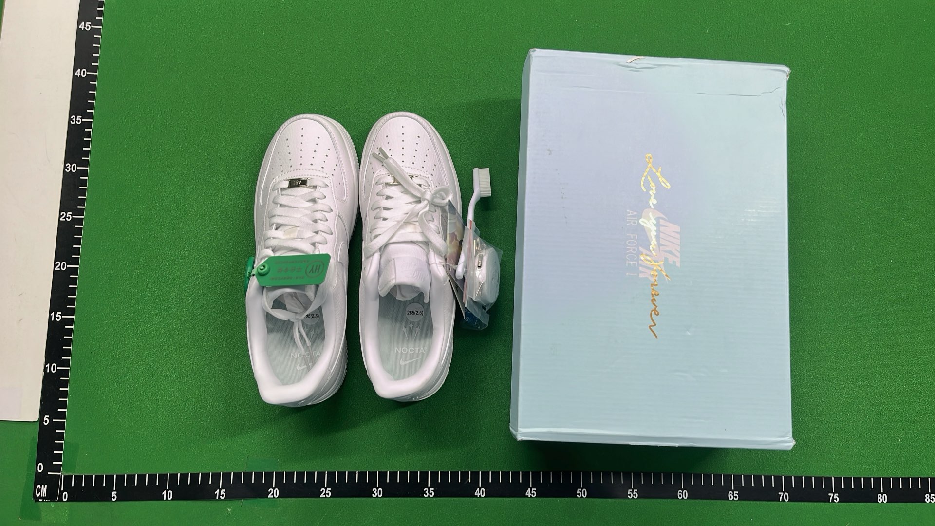 Nike Air Force 1 White Low Top Sneakers