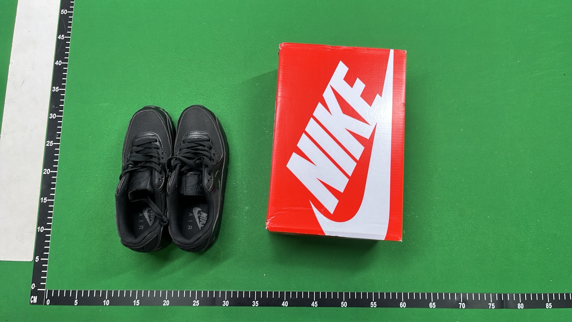 Nike Air Max 90 Black Red Grey Men's Sneakers