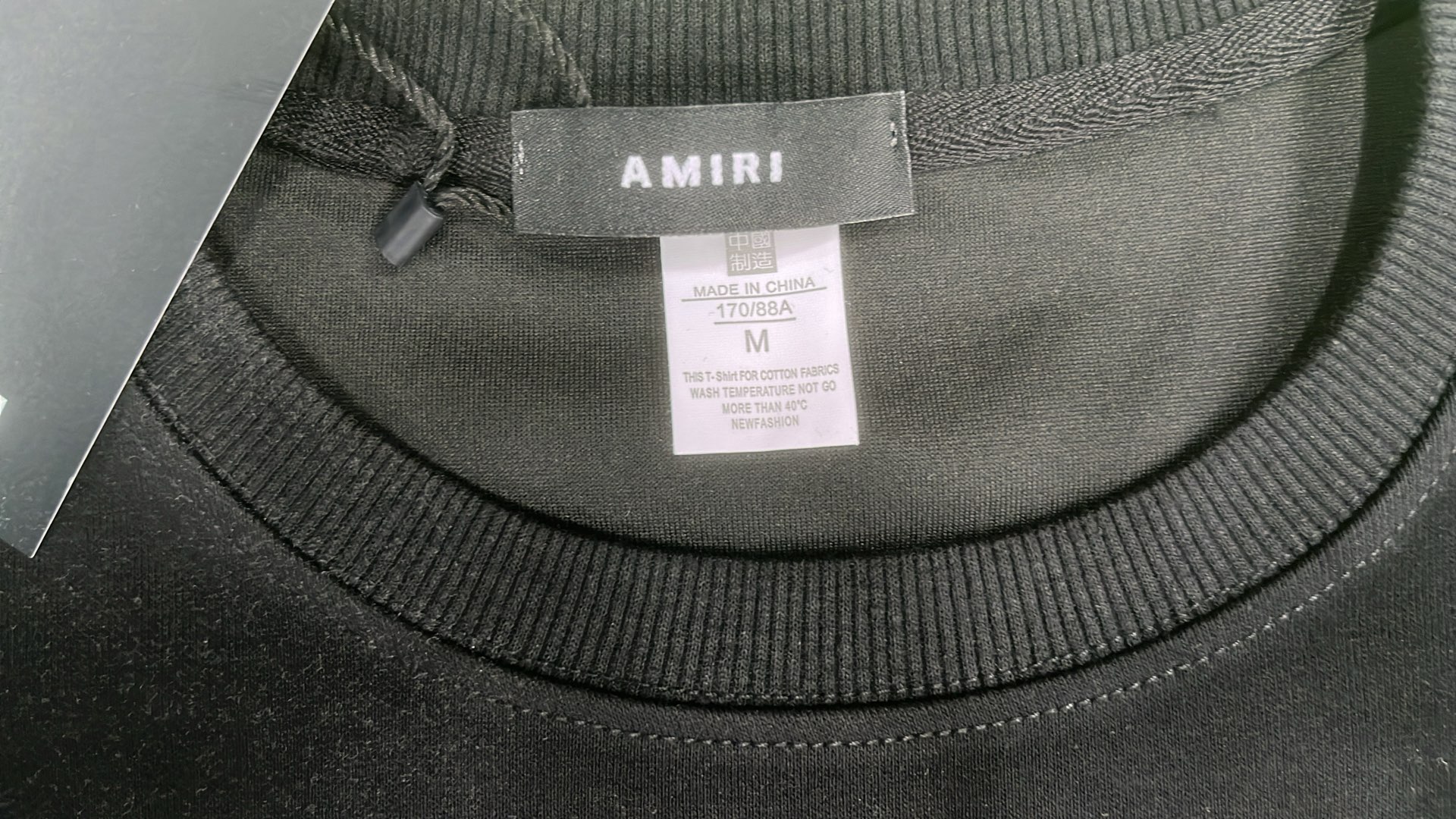 AMIRI Black Hoodie with Red Rabbit Graphic Sweatshirt