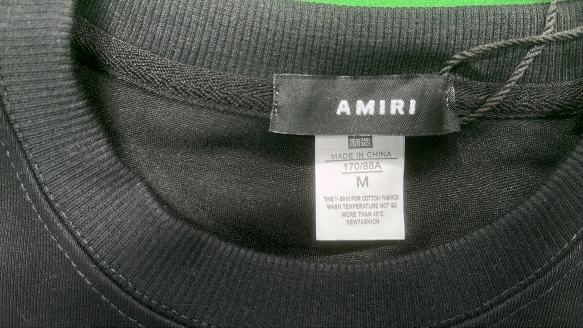 AMIRI Black Hoodie with Red Rabbit Graphic Sweatshirt