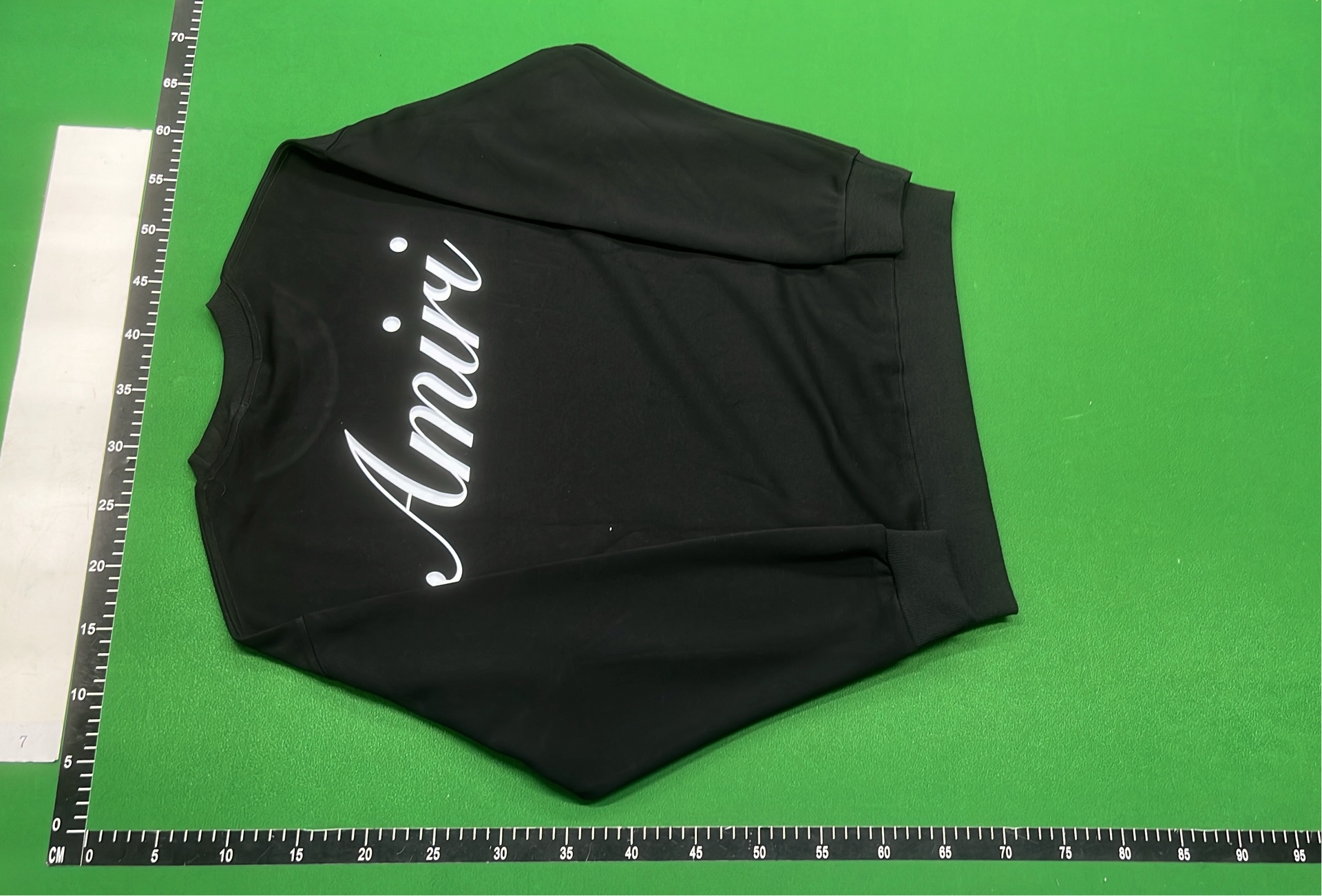 AMIRI Black Hoodie with Red Rabbit Graphic Sweatshirt
