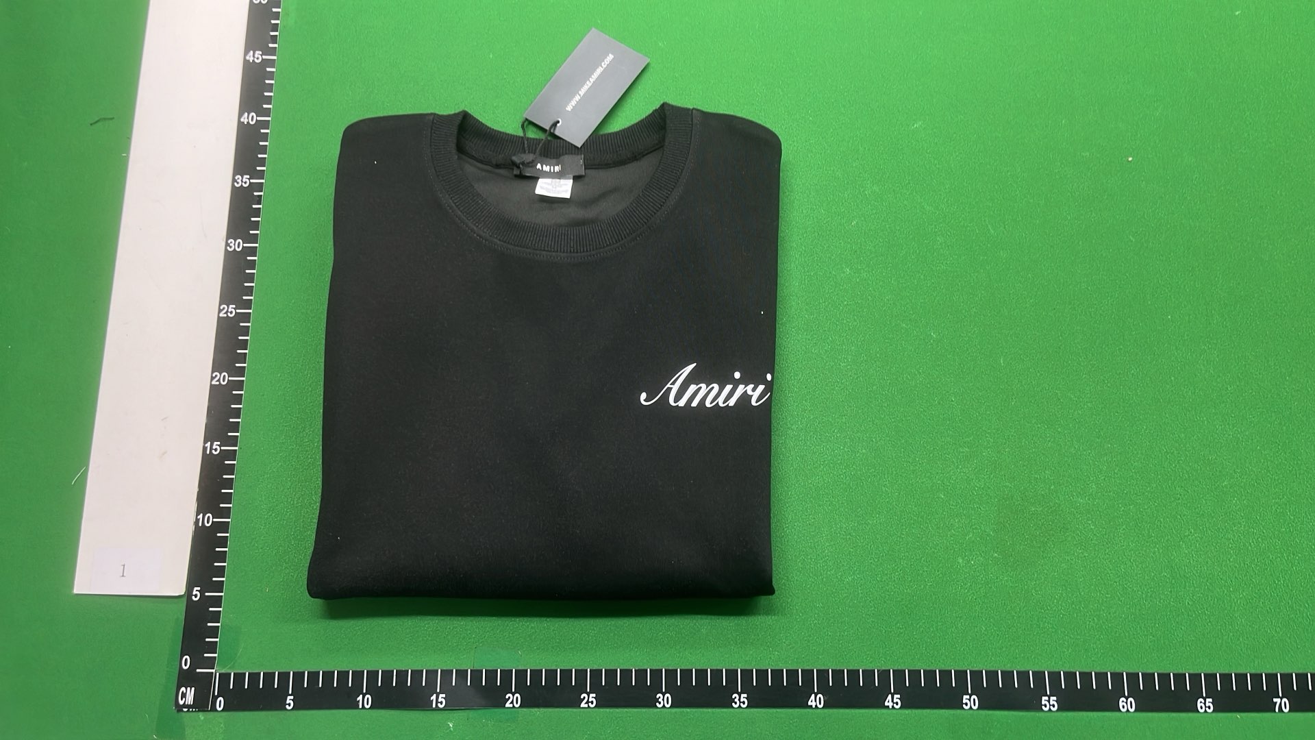 AMIRI Black Hoodie with Red Rabbit Graphic Sweatshirt