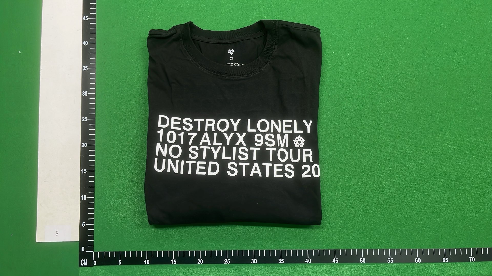 KEN CARSON Destroy Lonely 1017 ALYX 9SM Tour Long Sleeve T-Shirt