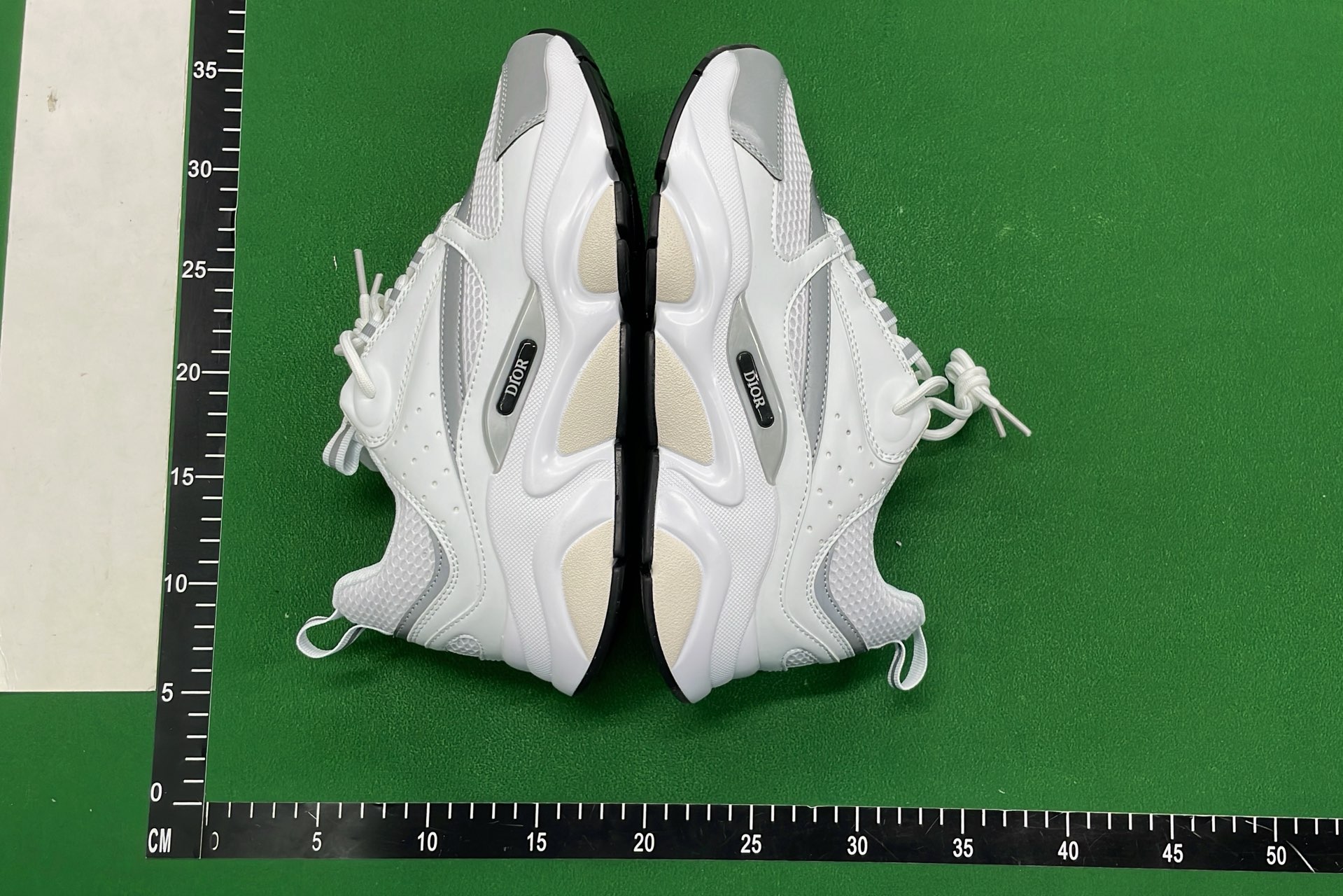 Dior D-Force Black Sneakers with Rainbow Accents