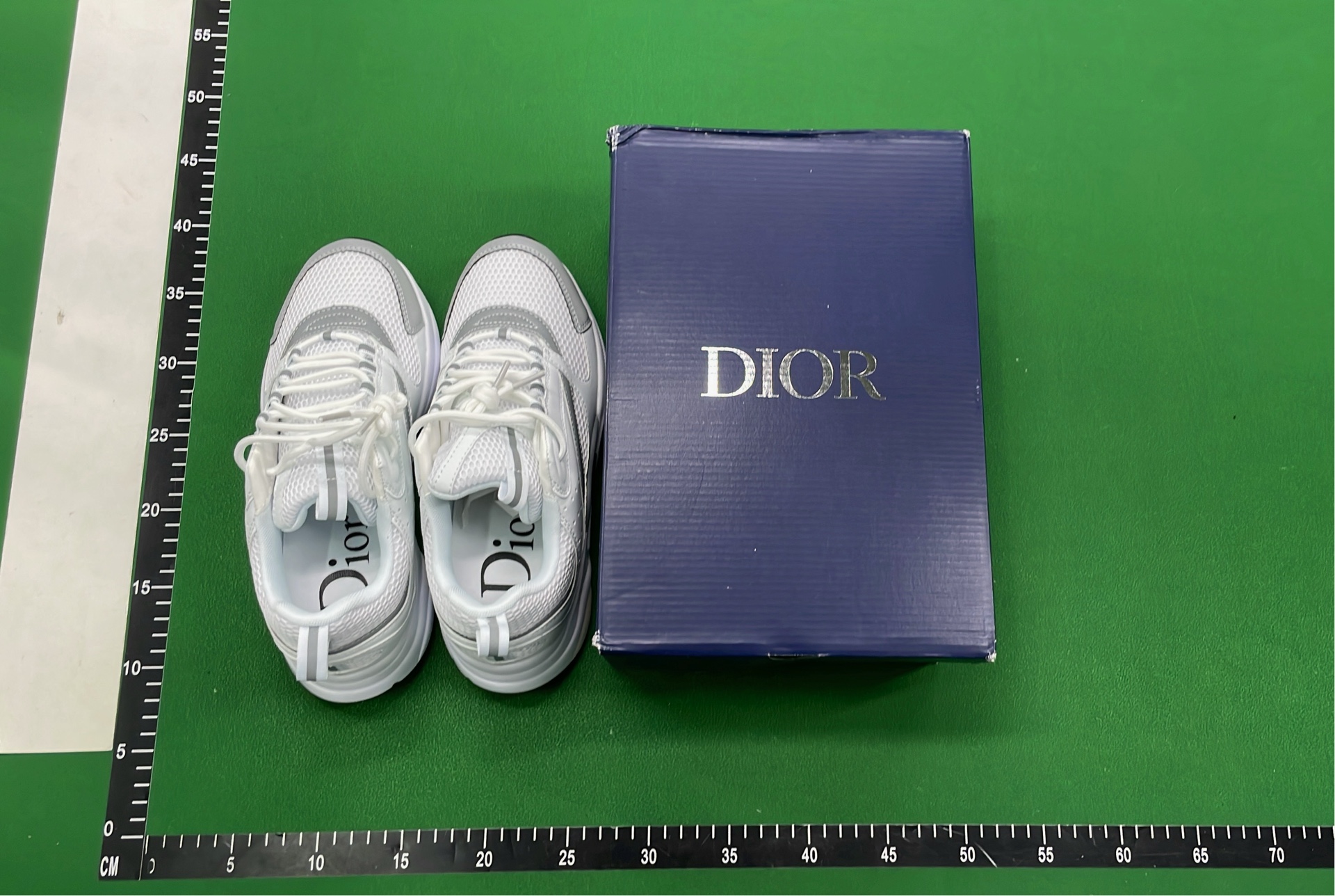 Dior D-Force Black Sneakers with Rainbow Accents