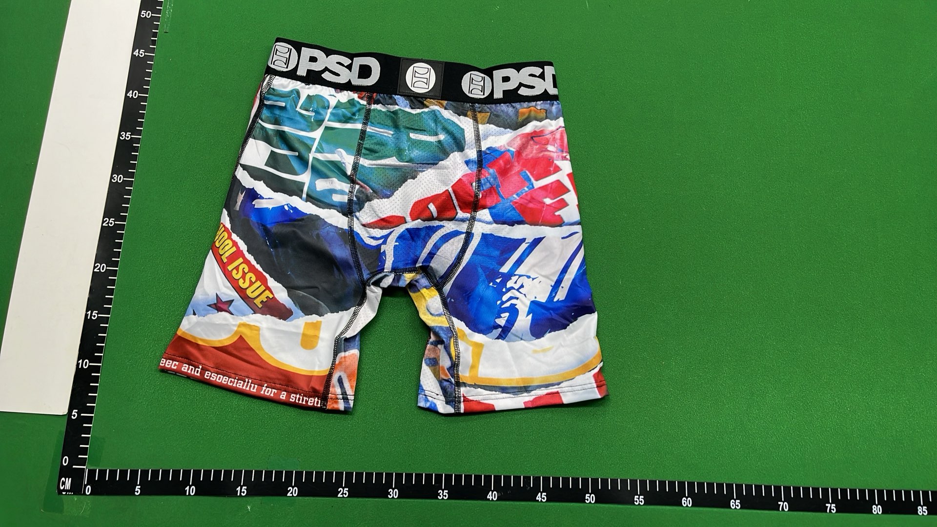 PSD Men's Printed Boxer Briefs with Cartoon and Graffiti Designs