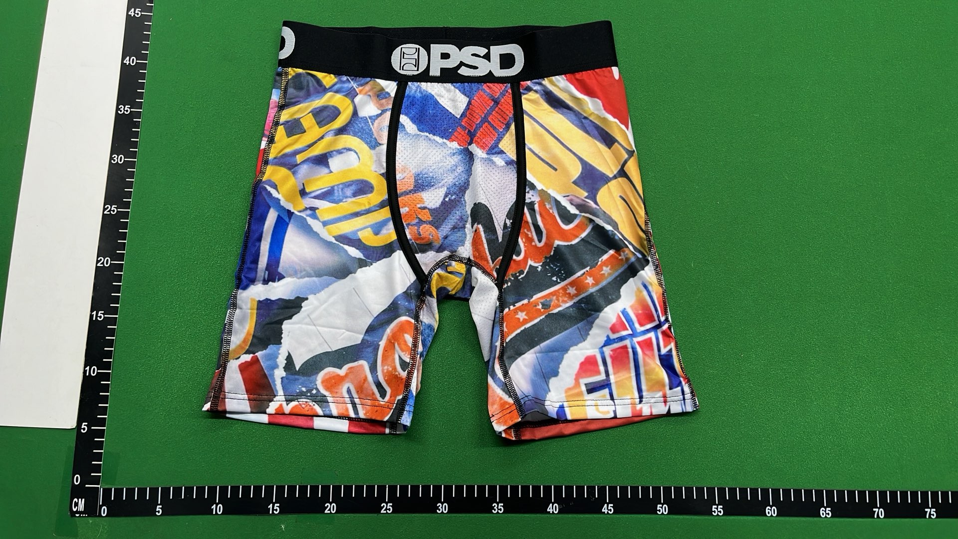 PSD Men's Printed Boxer Briefs with Cartoon and Graffiti Designs