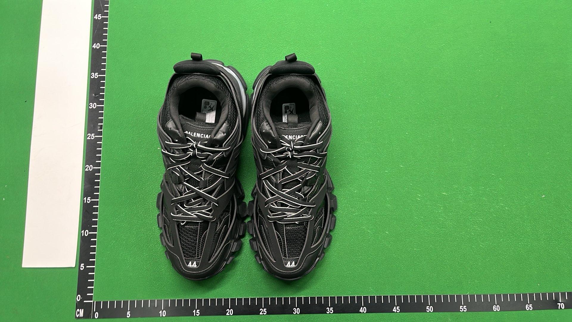 Balenciaga Triple S Black Sneakers with Pink Sole