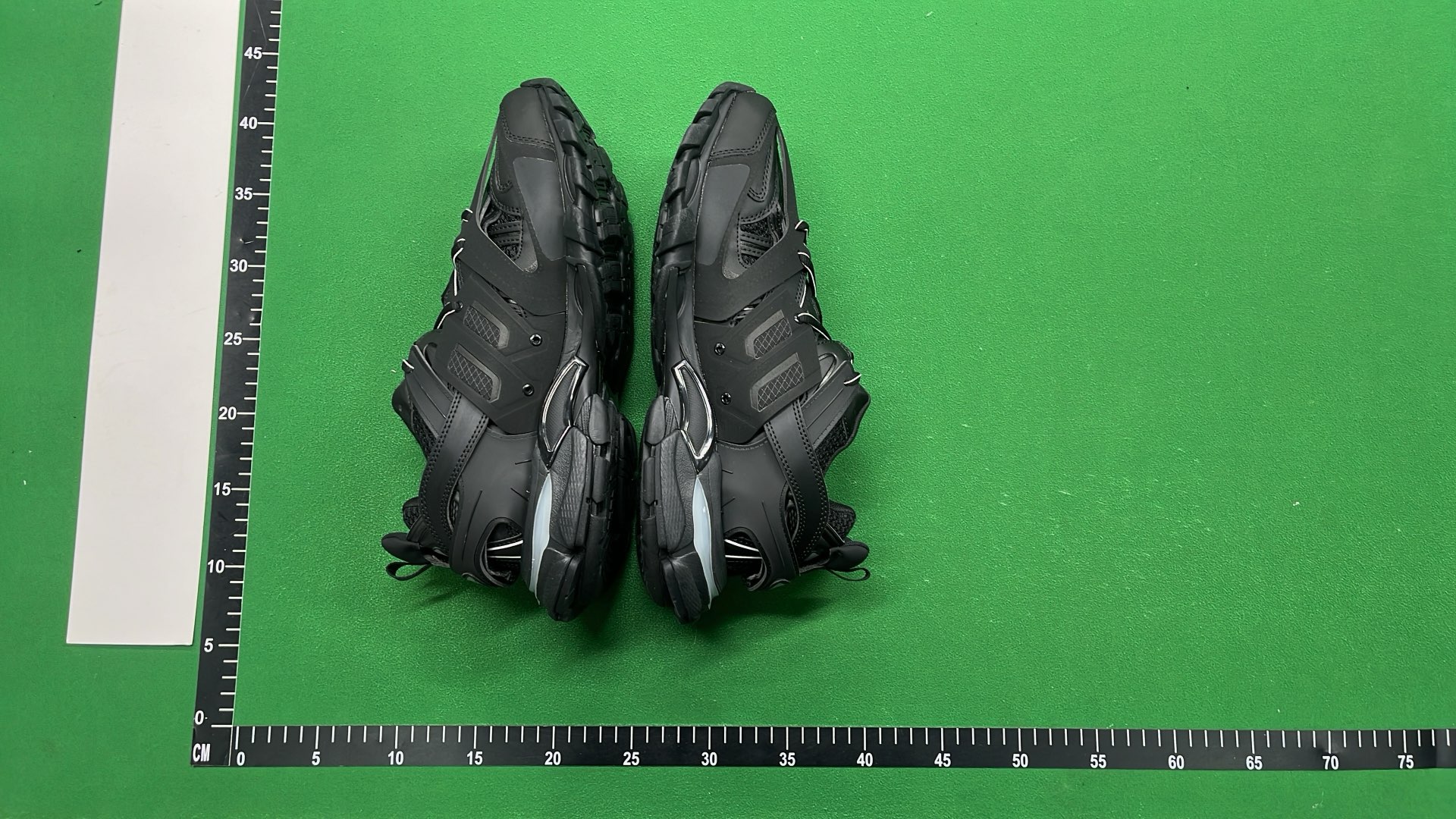 Balenciaga Triple S Black Sneakers with Pink Sole
