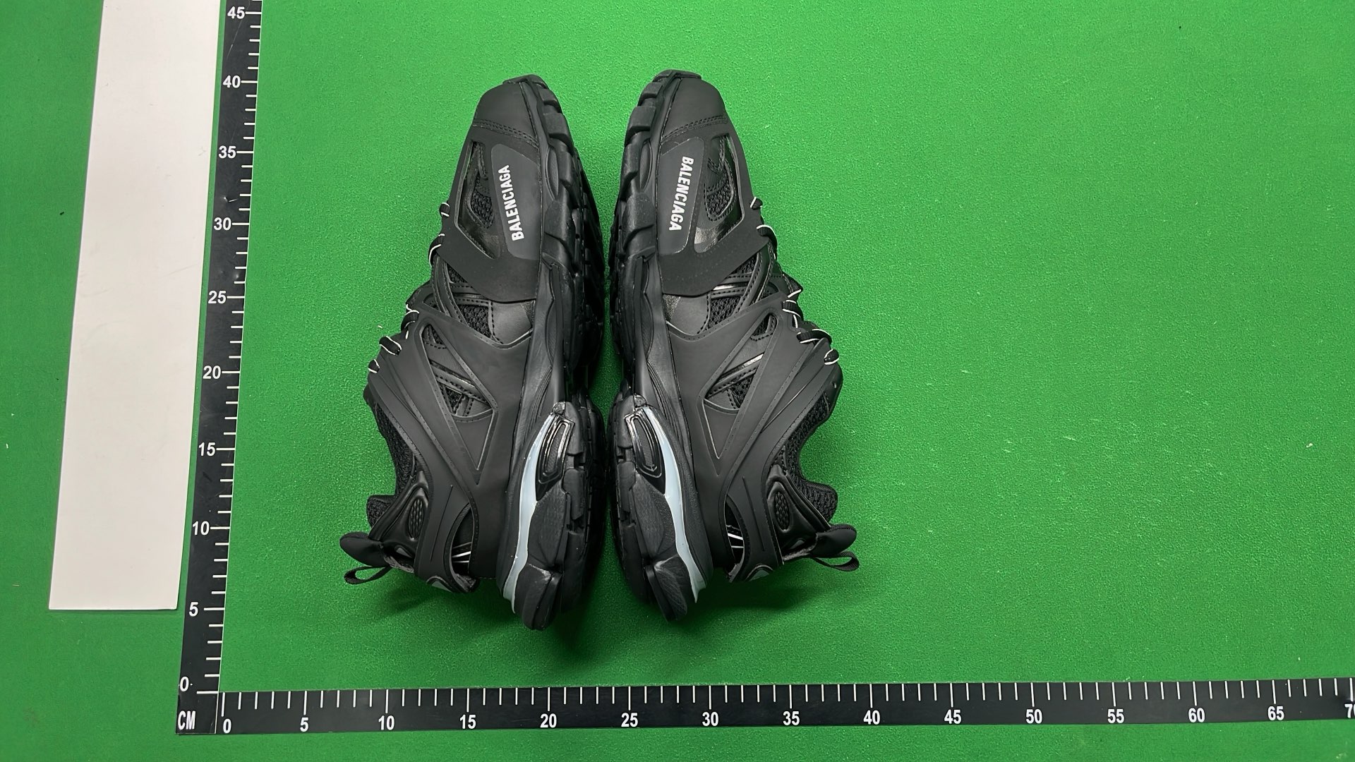 Balenciaga Triple S Black Sneakers with Pink Sole