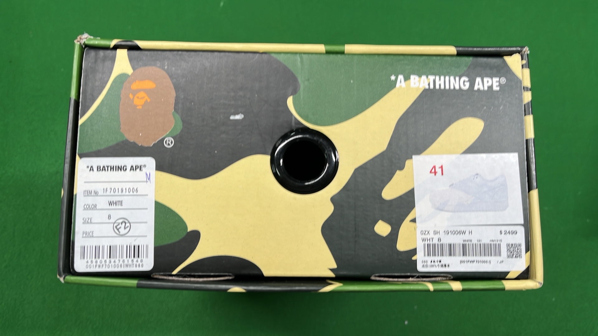 Bape Red Star Sneakers Low Top Patent Leather Men Women Shoes