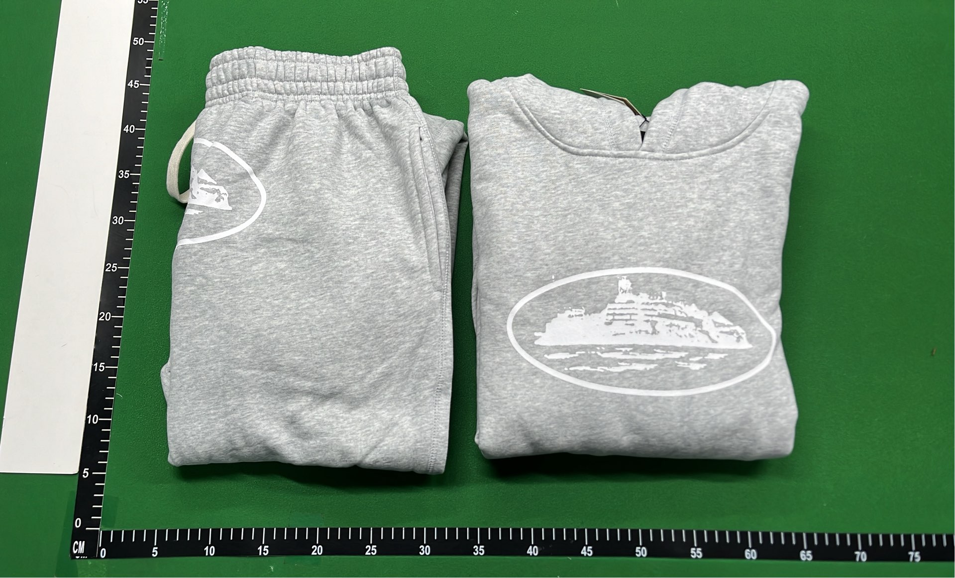 Hoodie and Jogger Set with Ship Logo - Comfortable Casual Wear