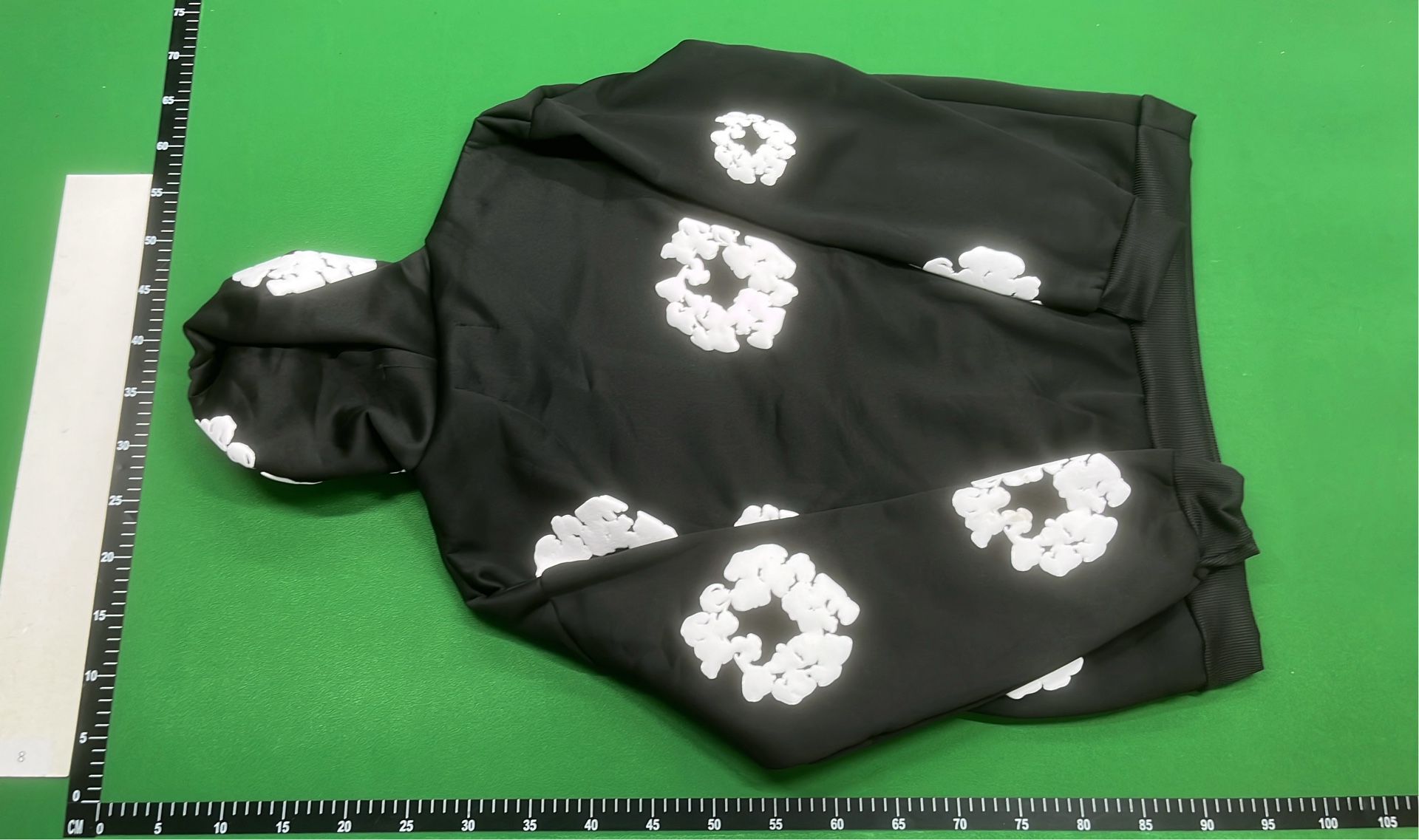 Red Floral Print Hoodie for Men Women