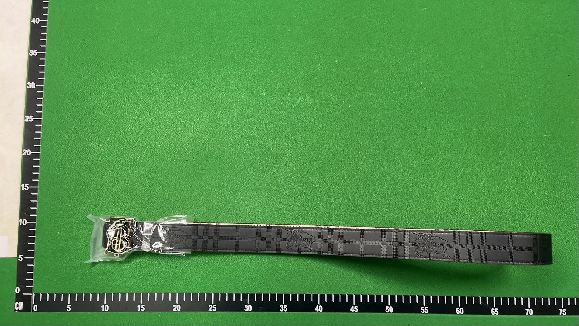 Louis Vuitton LV Monogram Canvas Belt with Signature Buckle