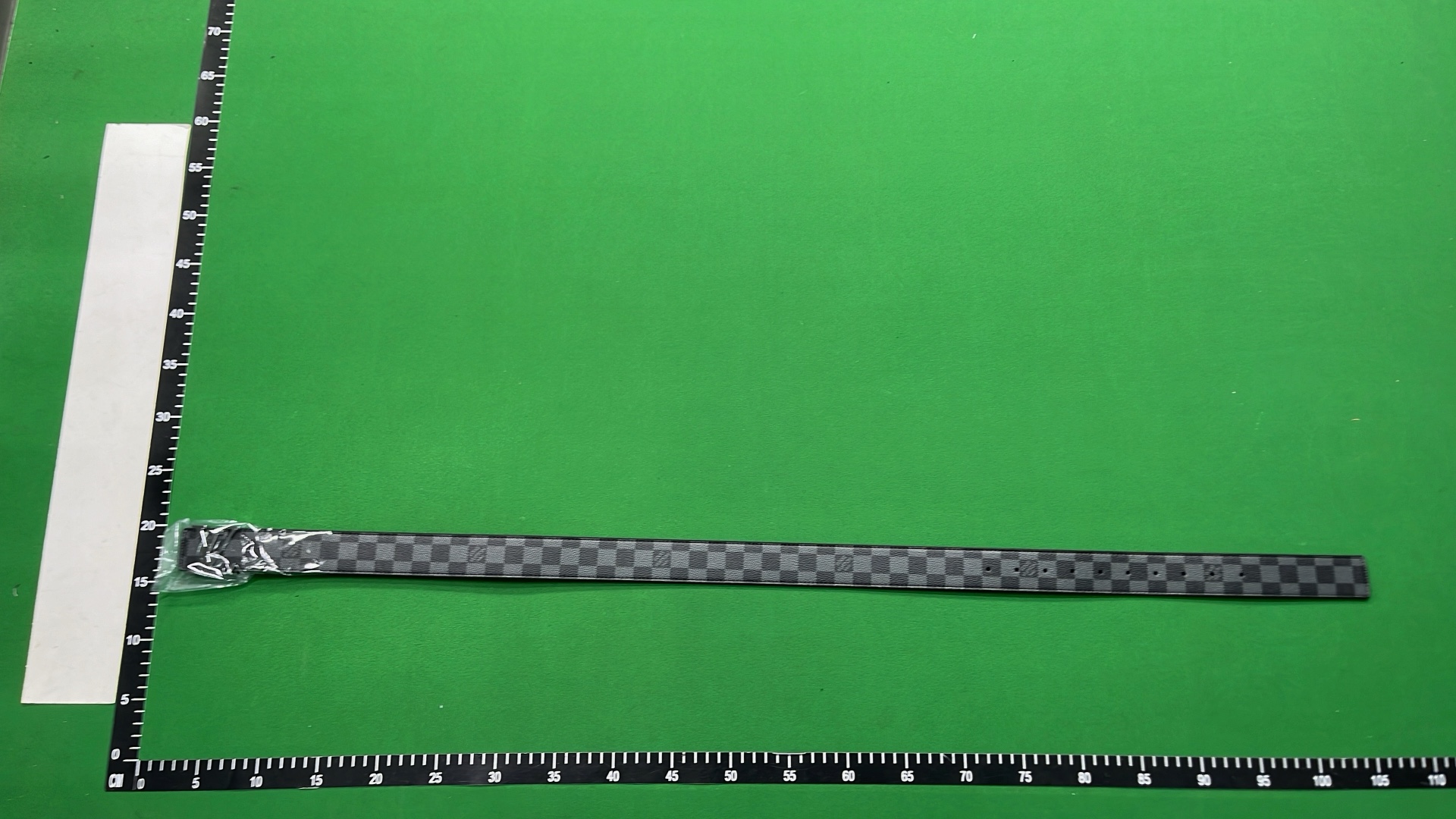 Louis Vuitton LV Monogram Canvas Belt with Signature Buckle