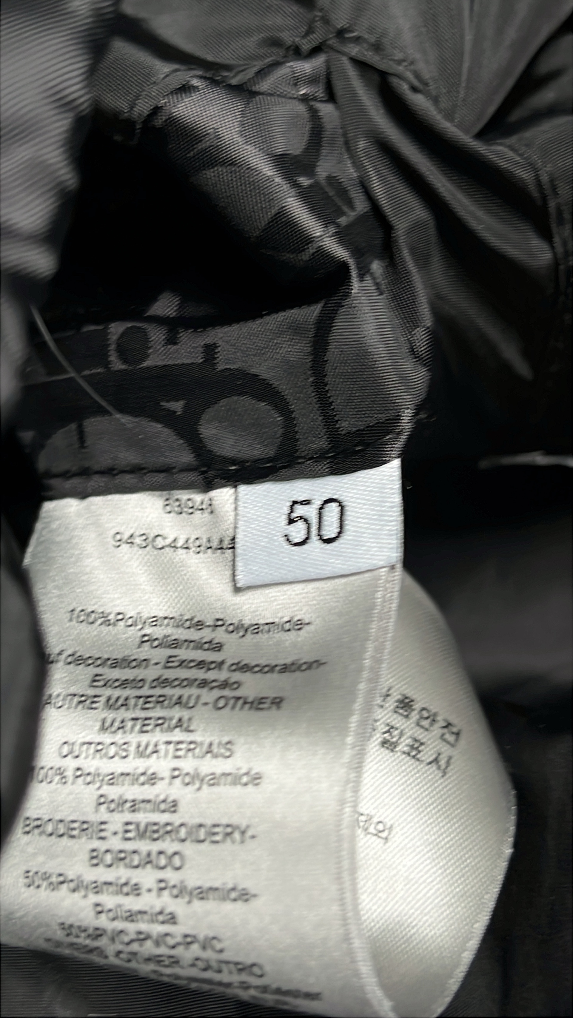 Dior Monogram Printed Puffer Jacket for Men