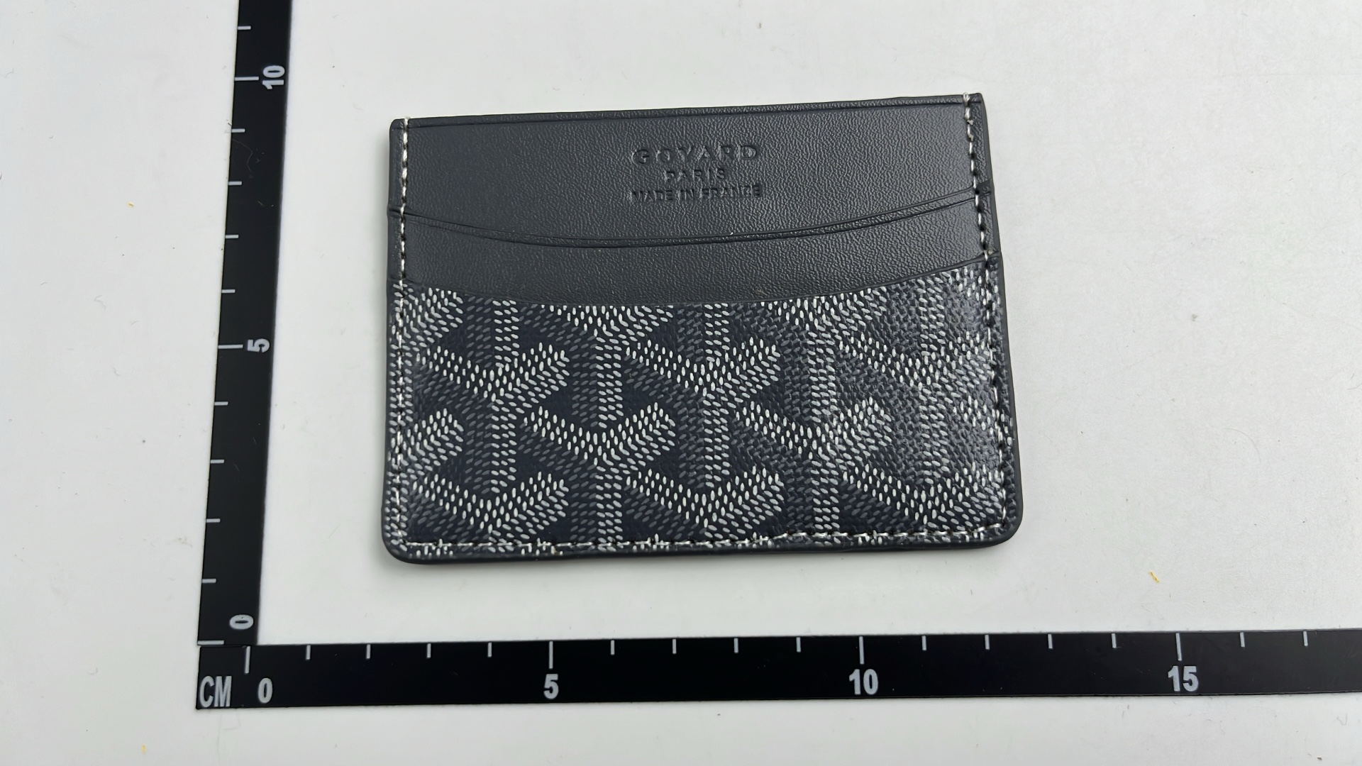 Goyard Blue Monogram Card Holder - Premium Leather Wallet