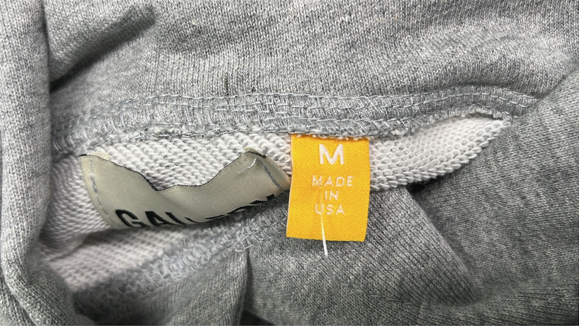 Gallery Dept. Gray Hoodie with Logo Print
