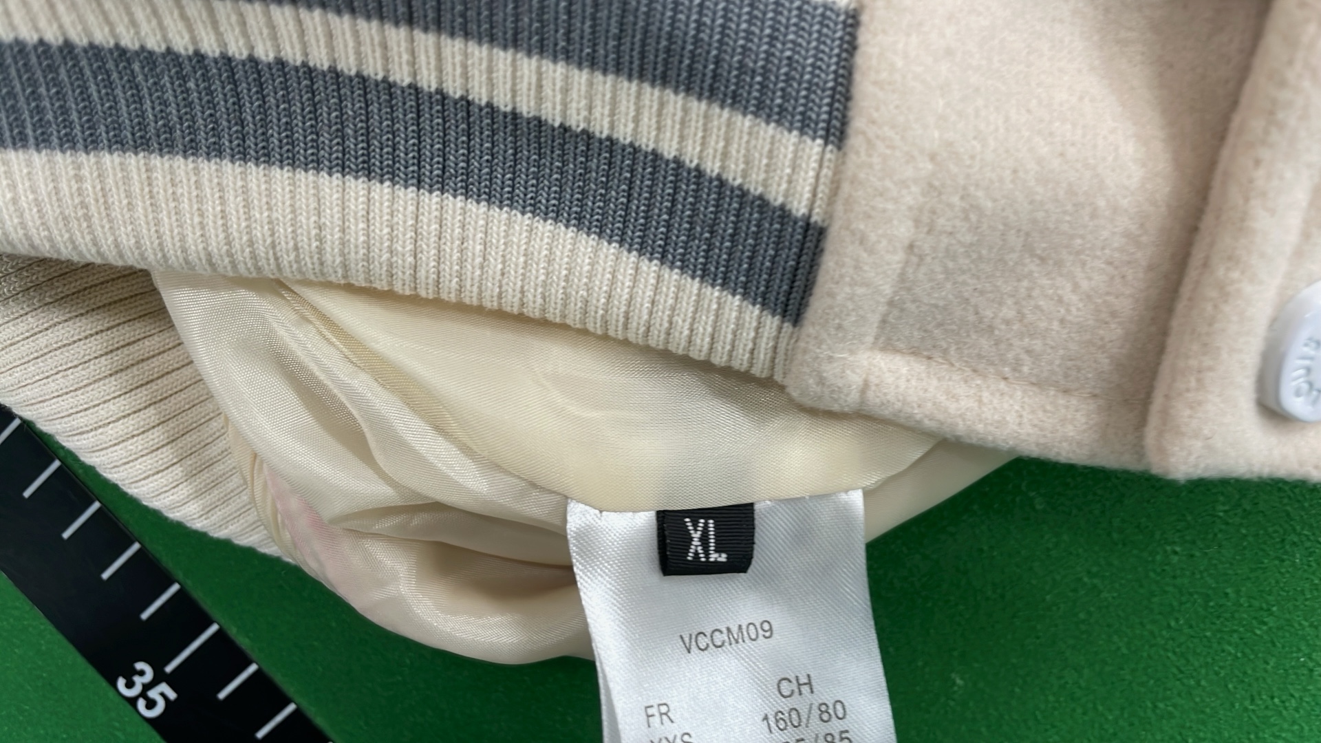 LV Monogram Embroidered Jacket and Pants Set