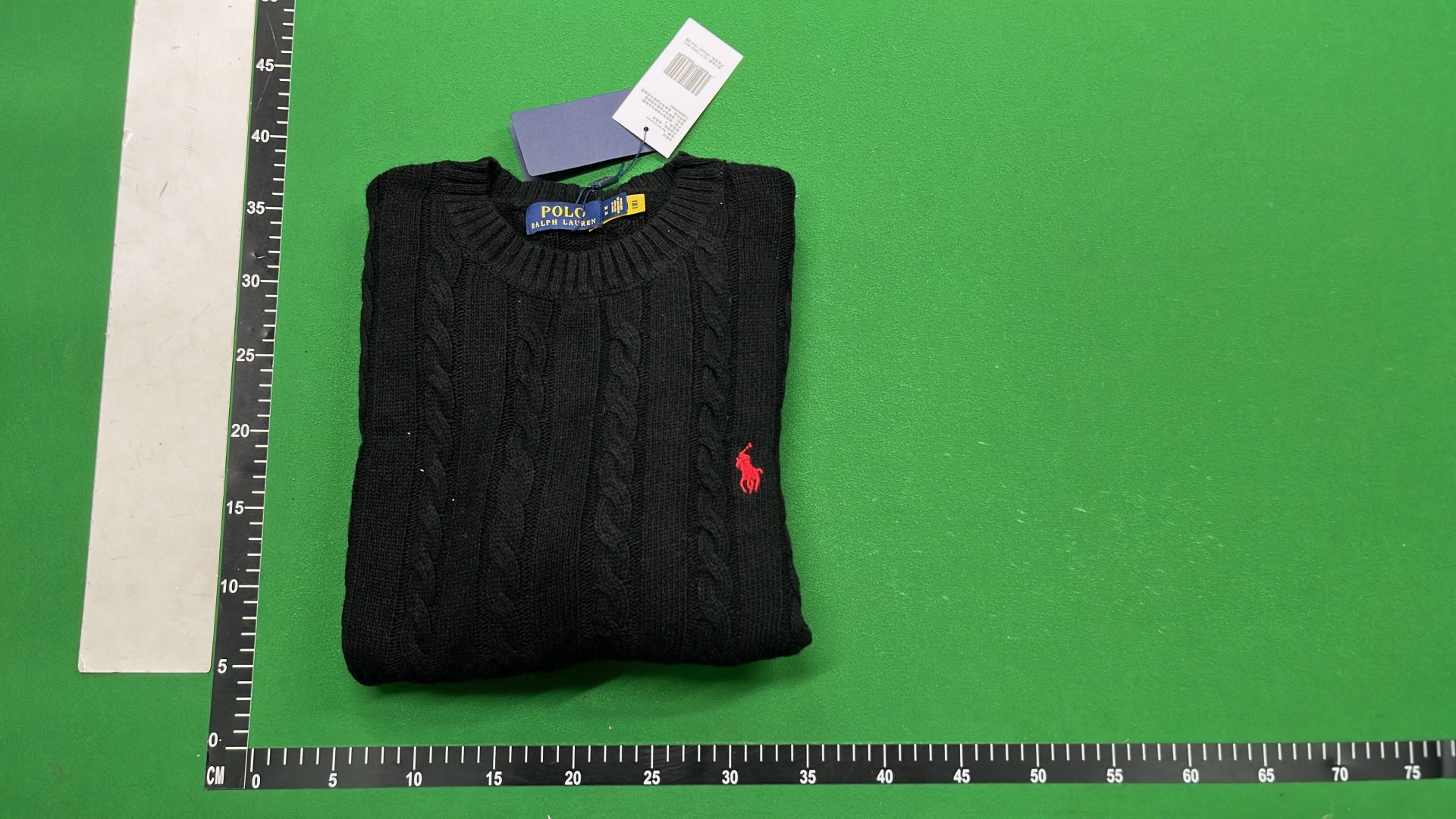 Light Blue Cable Knit Sweater for Men