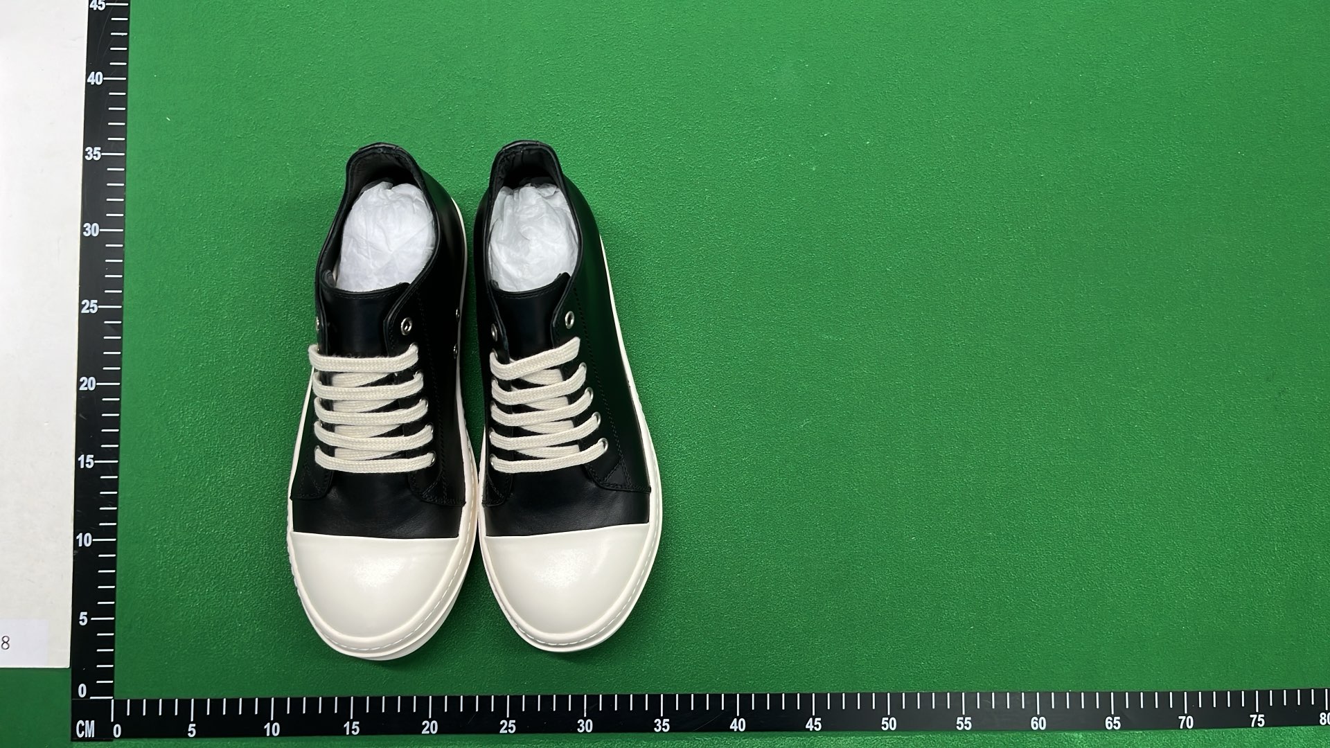 White Leather Low-Top Sneakers for Men