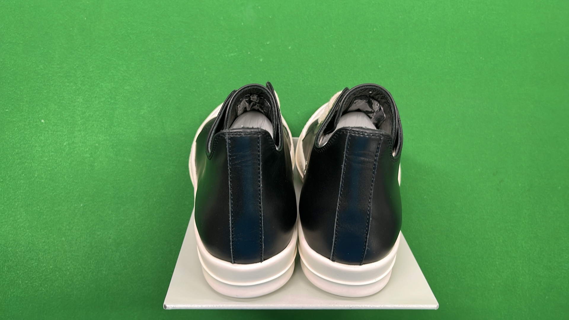 White Leather Low-Top Sneakers for Men