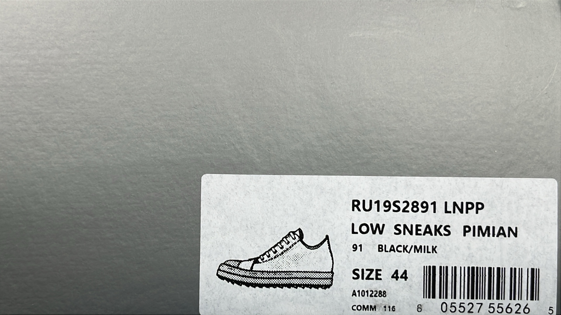 White Leather Low-Top Sneakers for Men